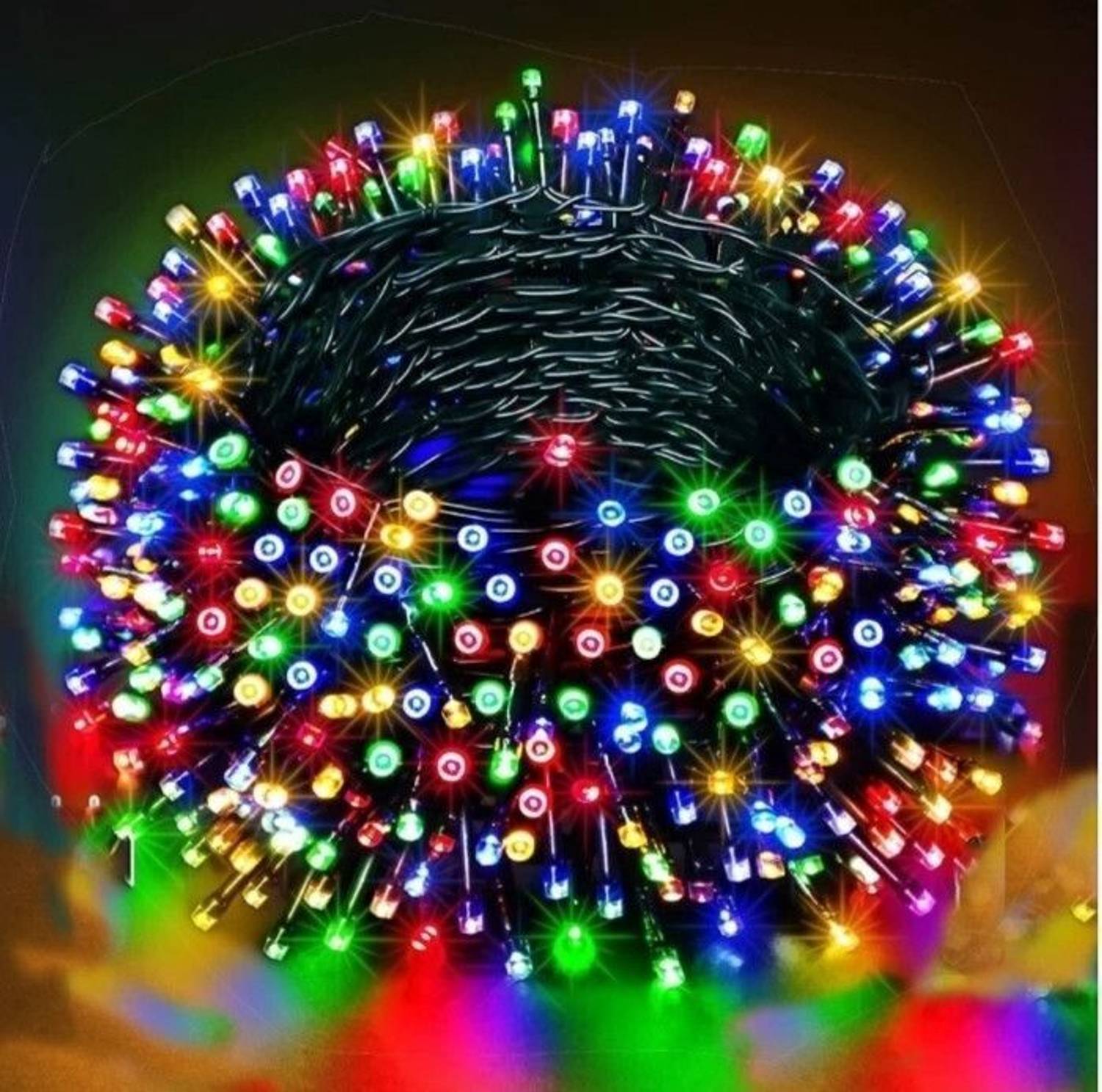 Herikon 42 LEDs 15 m Multicolor Color Changing Ball Rice Lights (