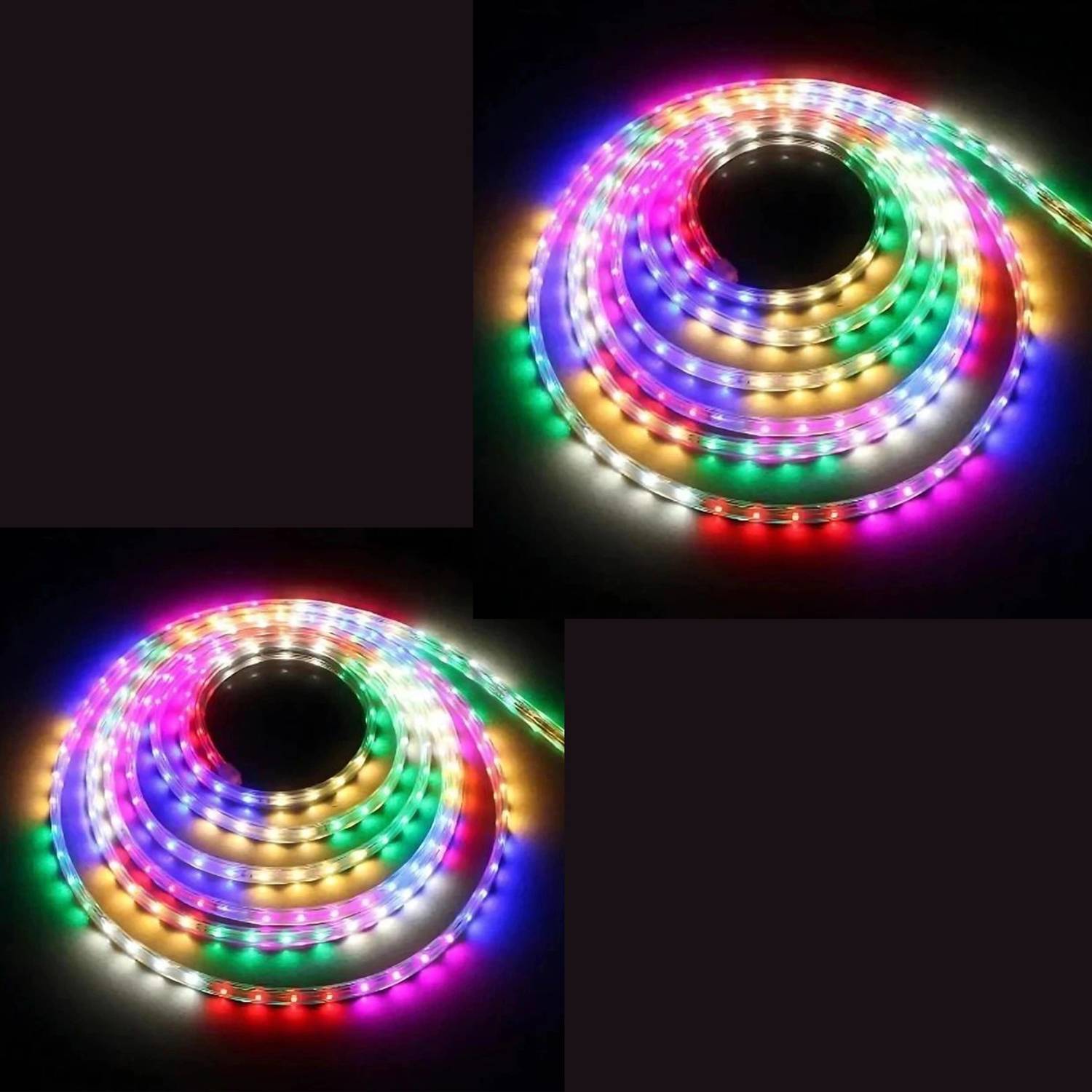 Peafowl Wholesale 1200 LEDs 10 m Multicolor Steady Strip Rice Lights