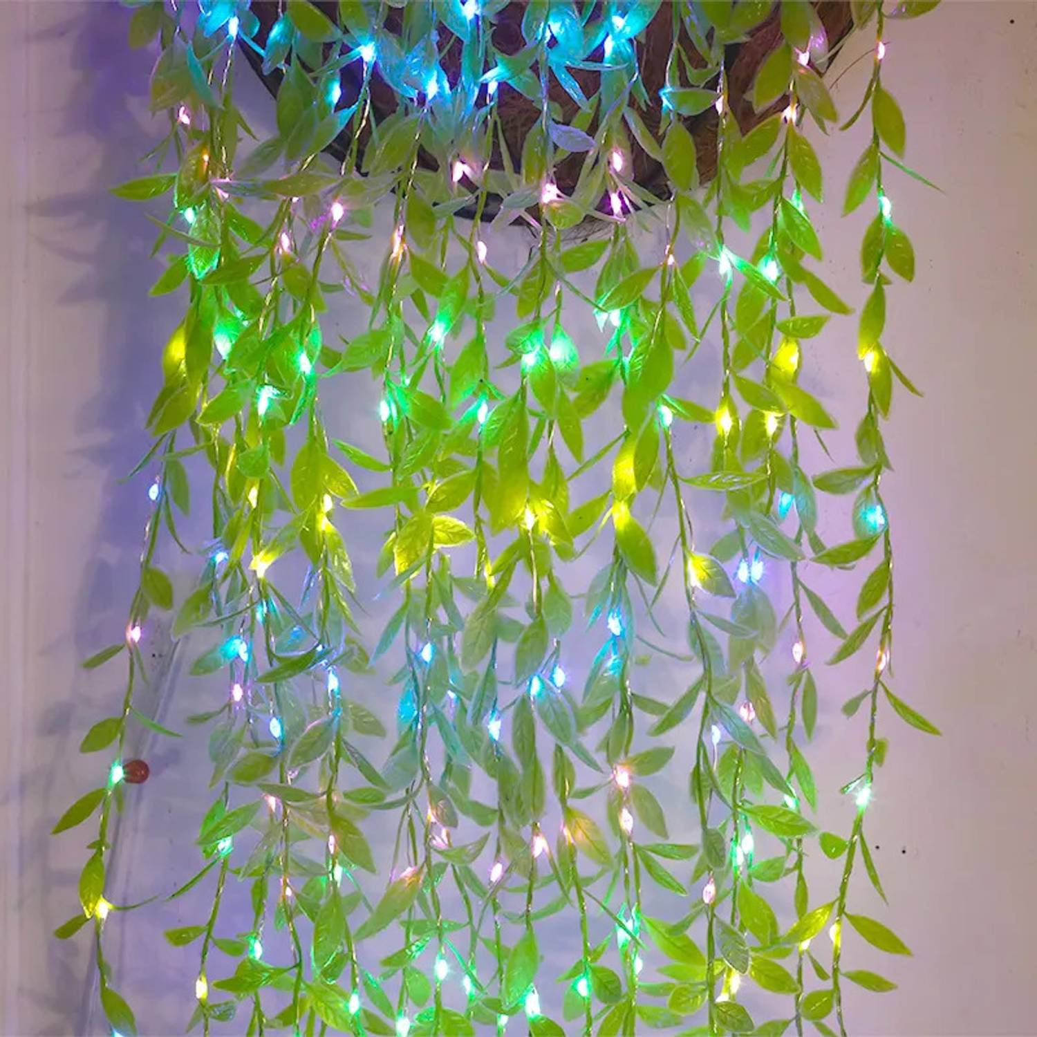 TechPride 200 LEDs 3 m Multicolor Flickering String Rice Lights (