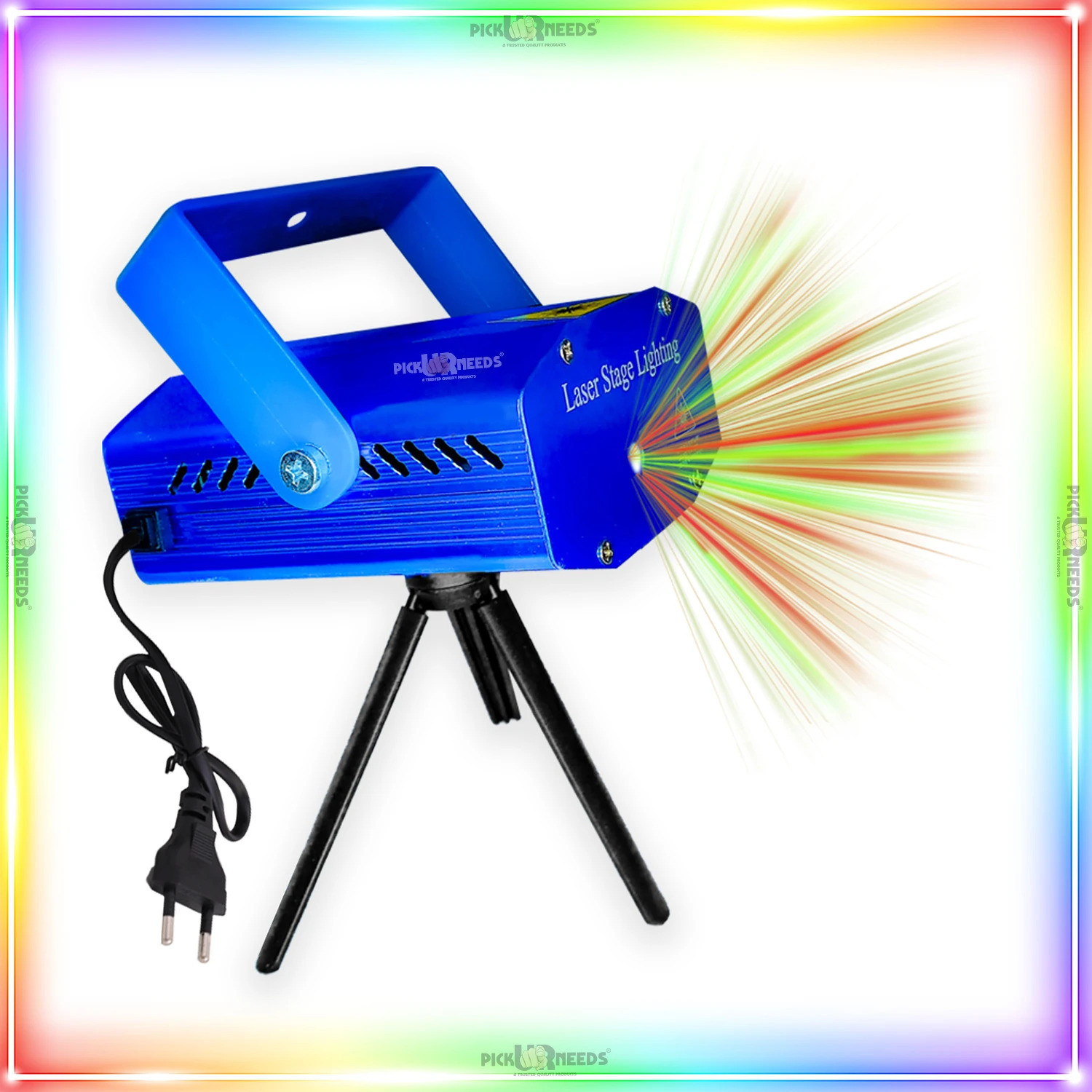 Image of Pick Ur Needs 138 LEDs 100 m Blue Color Changing, Flickering String Rice Lights