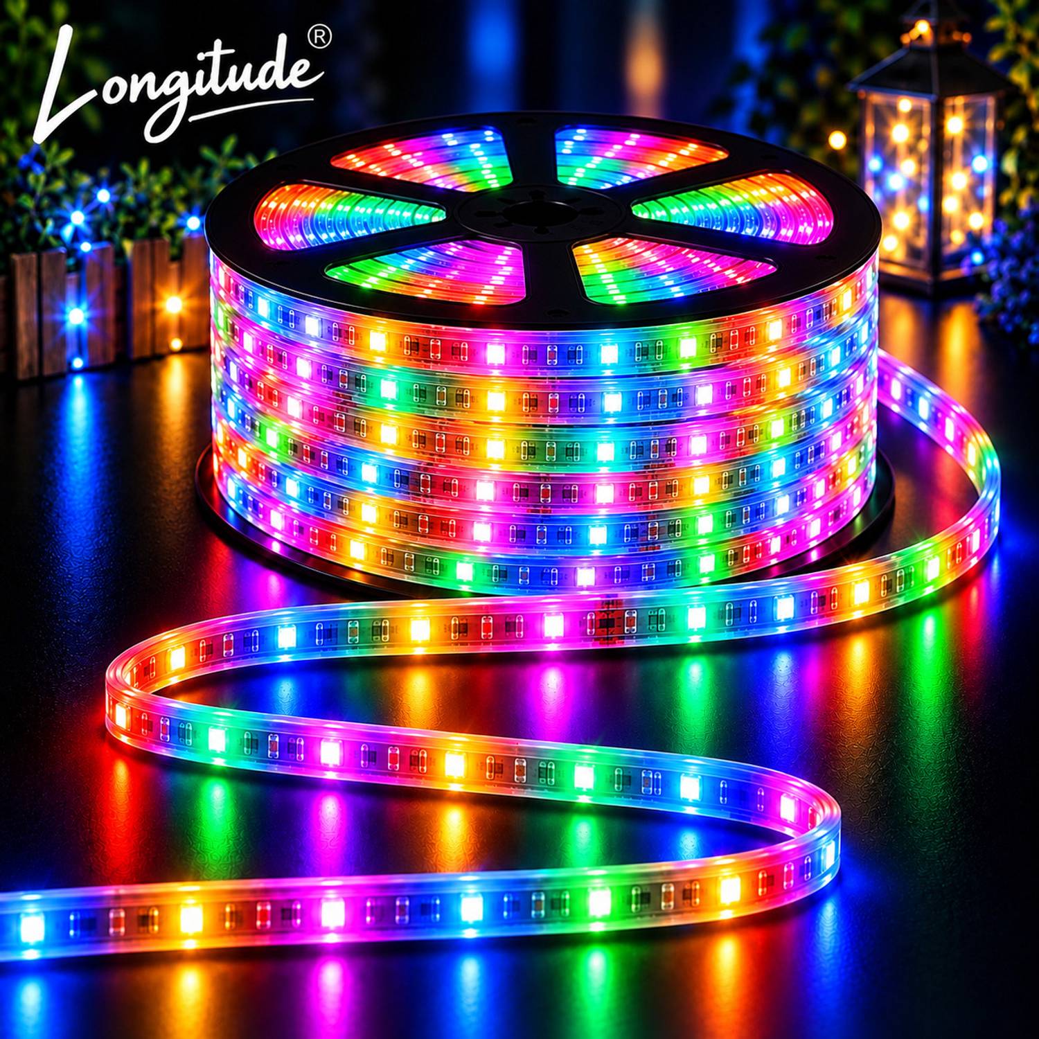 Longitude 1250 LEDs 20m Multicolor Strip Lights - Image 1