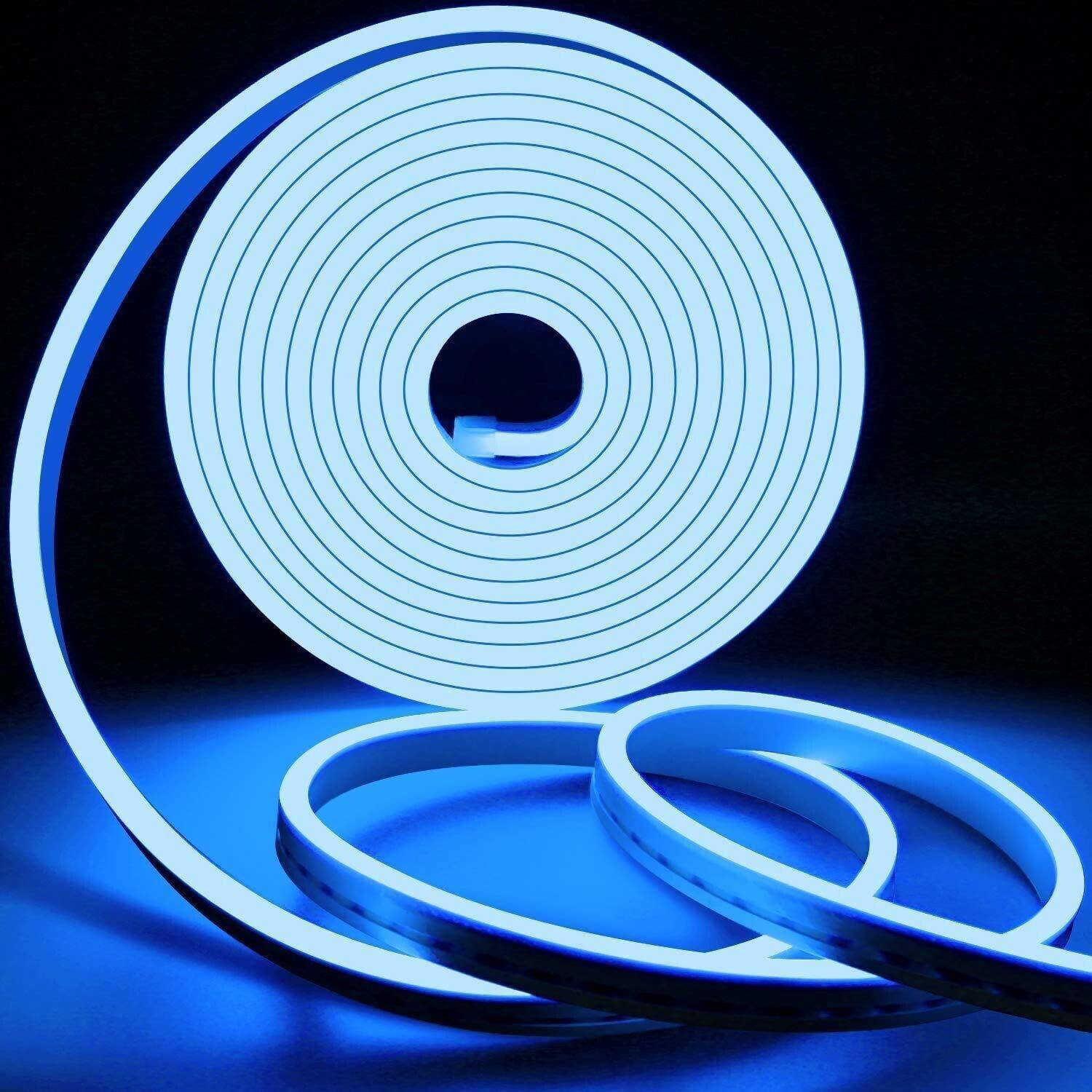alila 120 LEDs 5 m Blue Steady Strip Rice Lights