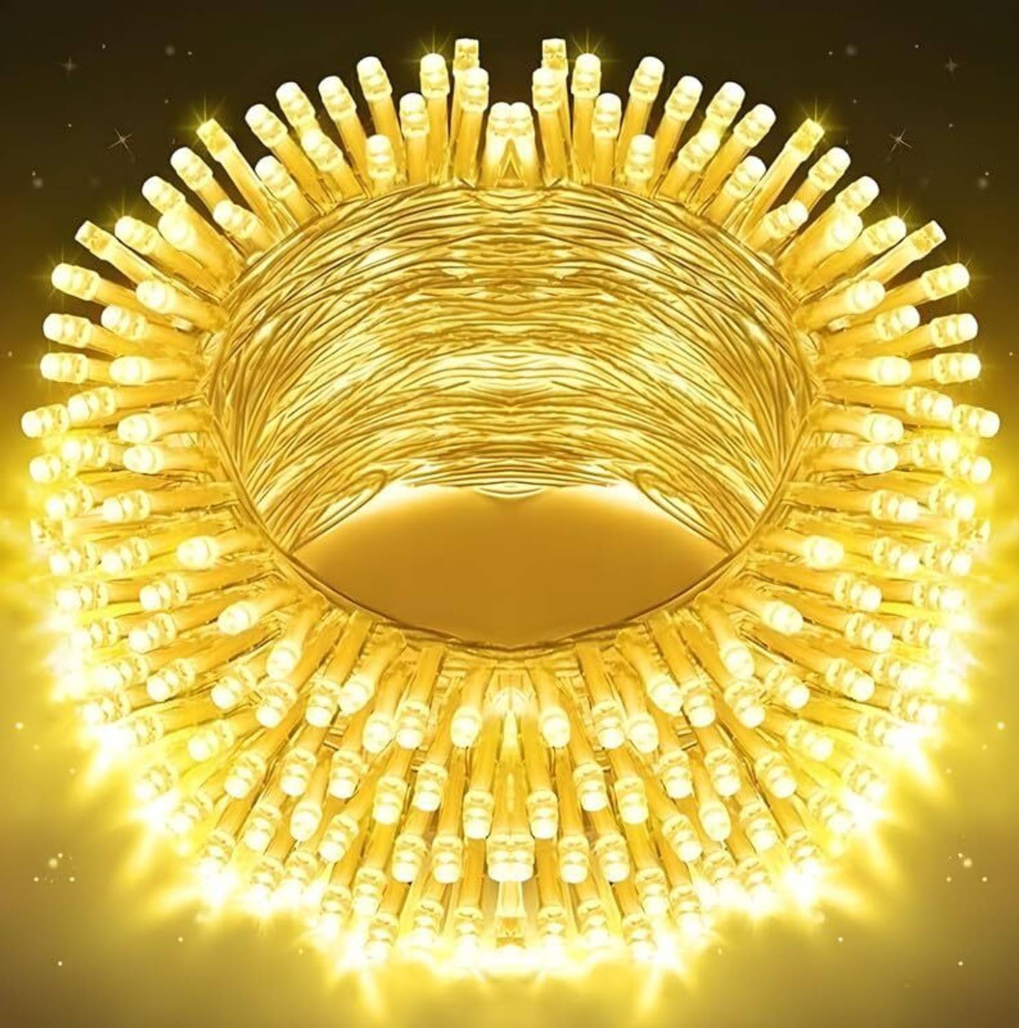 ATULUX 40 LEDs 9 m Yellow Steady String Rice Lights