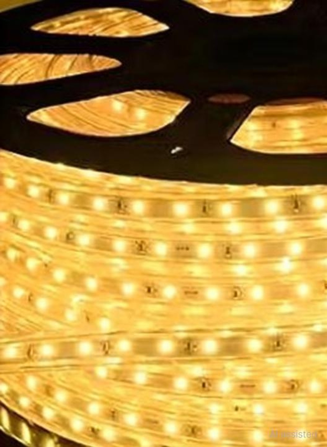 Image of The CharmingFinds Hub 480 LEDs 3 m Gold Flickering, Color Changing, Steady Strip Rice Lights