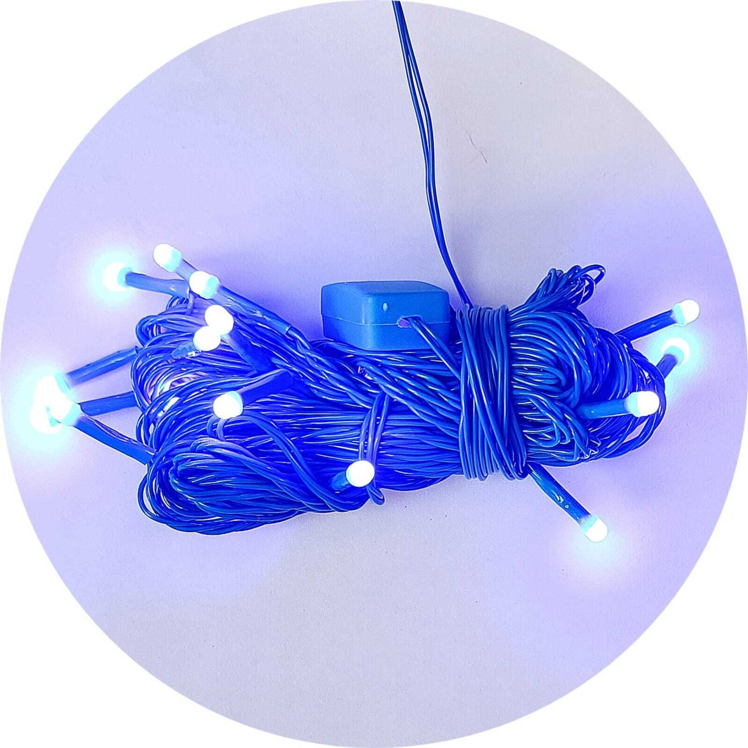 Image of AP Source 40 LEDs 11.5 m Red, Green, Blue, Yellow, Pink, White Steady Ball Rice Lights