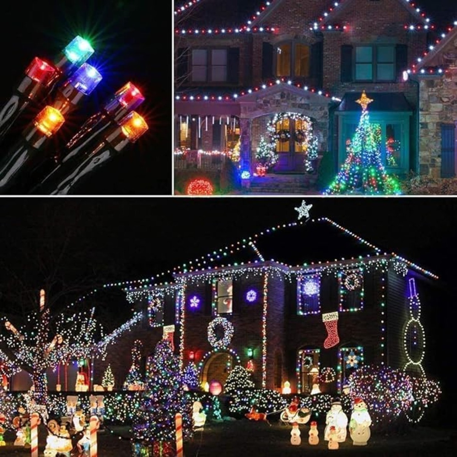 Image of Desidiya 42 LEDs 12 m Multicolor Flickering String Rice Lights