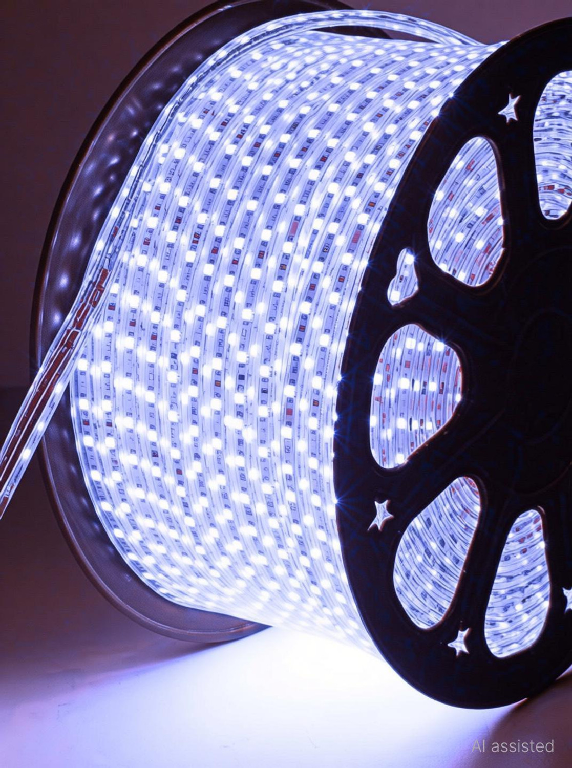 Image of 33 Foot 10M Rope Light Waterproof High Brightness For Indoor /Outdoor Use 1200 LEDs 10 m White Steady Strip Rice Lights