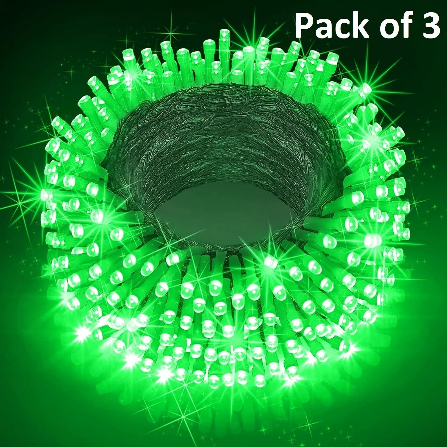Image of xenith 42 LEDs 12 m Green Steady String Rice Lights