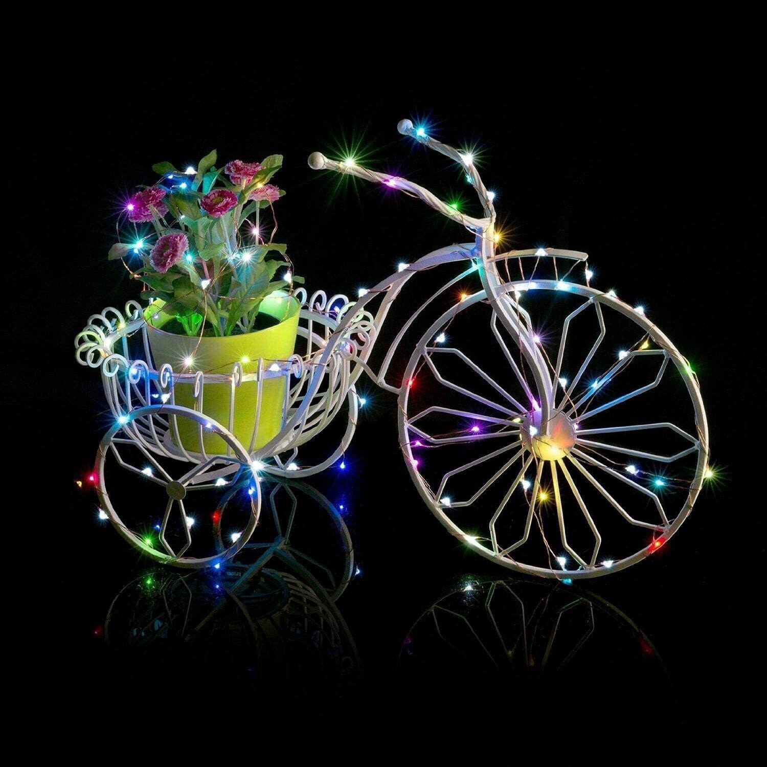 Image of Trendx 30 LEDs 3 m Multicolor Steady String Rice Lights