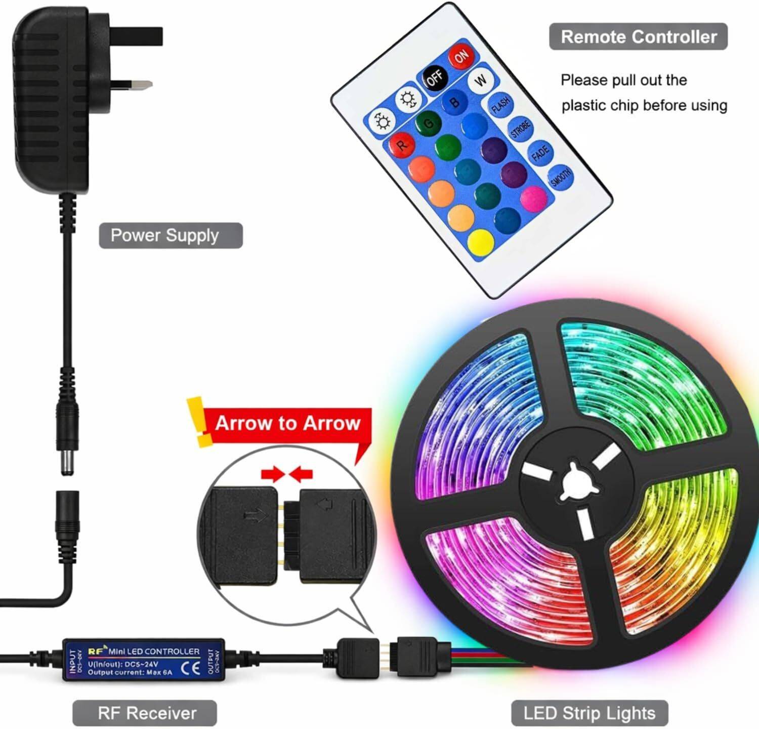One94Store 300 LEDs 5m Multicolor Rice Lights - Image 2