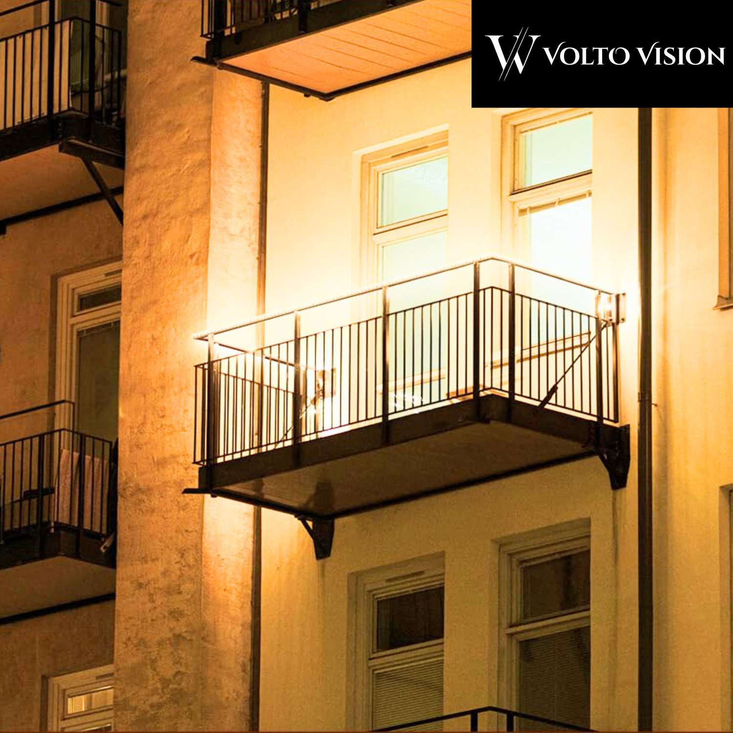 Image of Volt Vision 1300 LEDs 10 m Yellow Steady Strip Rice Lights