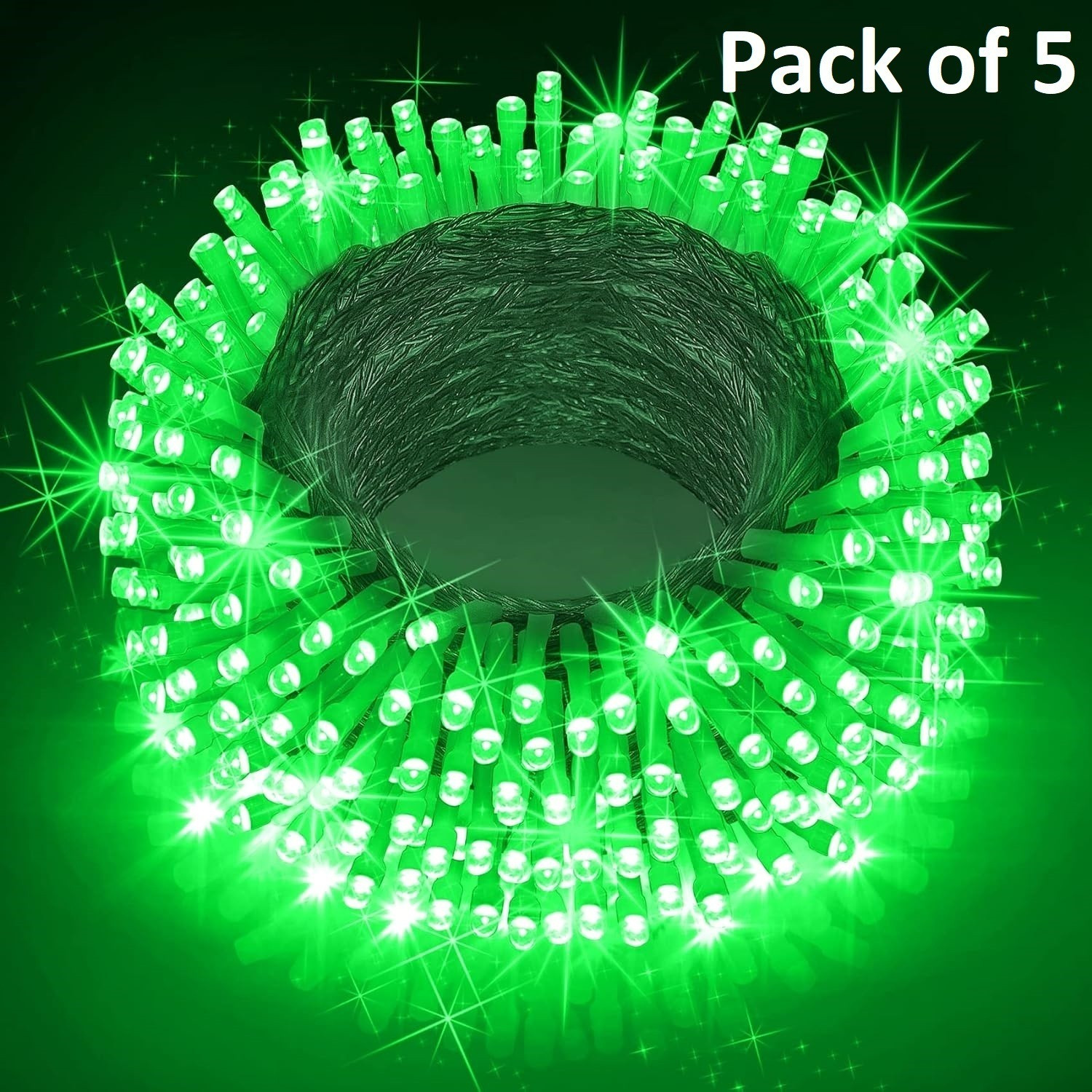 Image of xenith 42 LEDs 12 m Green Steady String Rice Lights