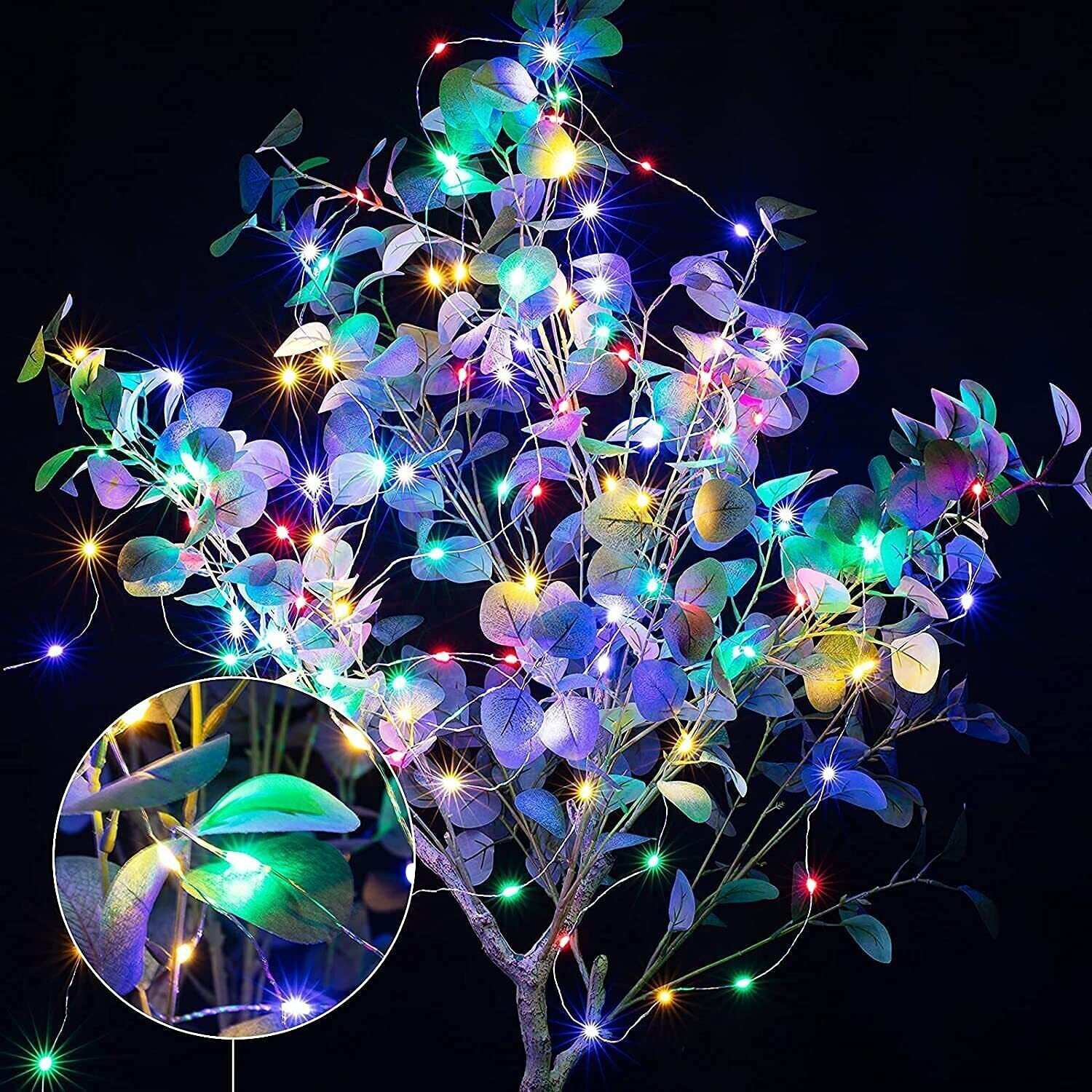 Image of Trendx 30 LEDs 3 m Multicolor Steady String Rice Lights