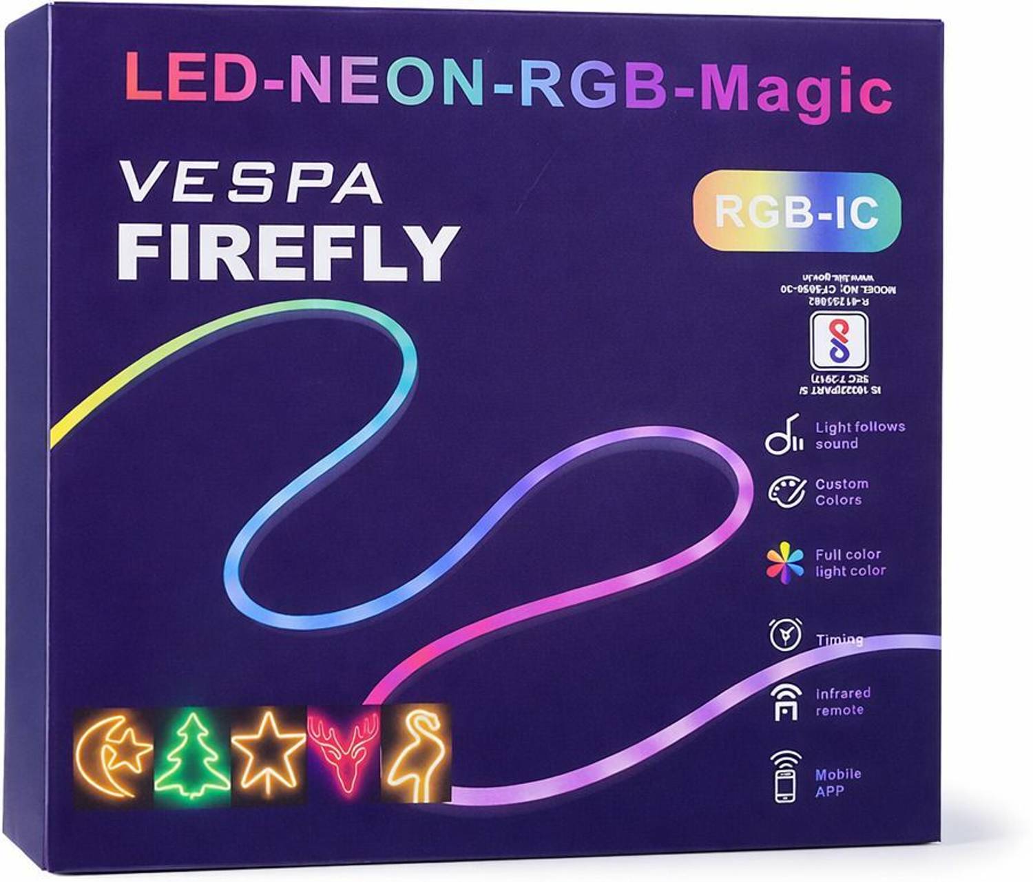 Thelightify Lumix RGBIC Neon Light Strip - Image 2