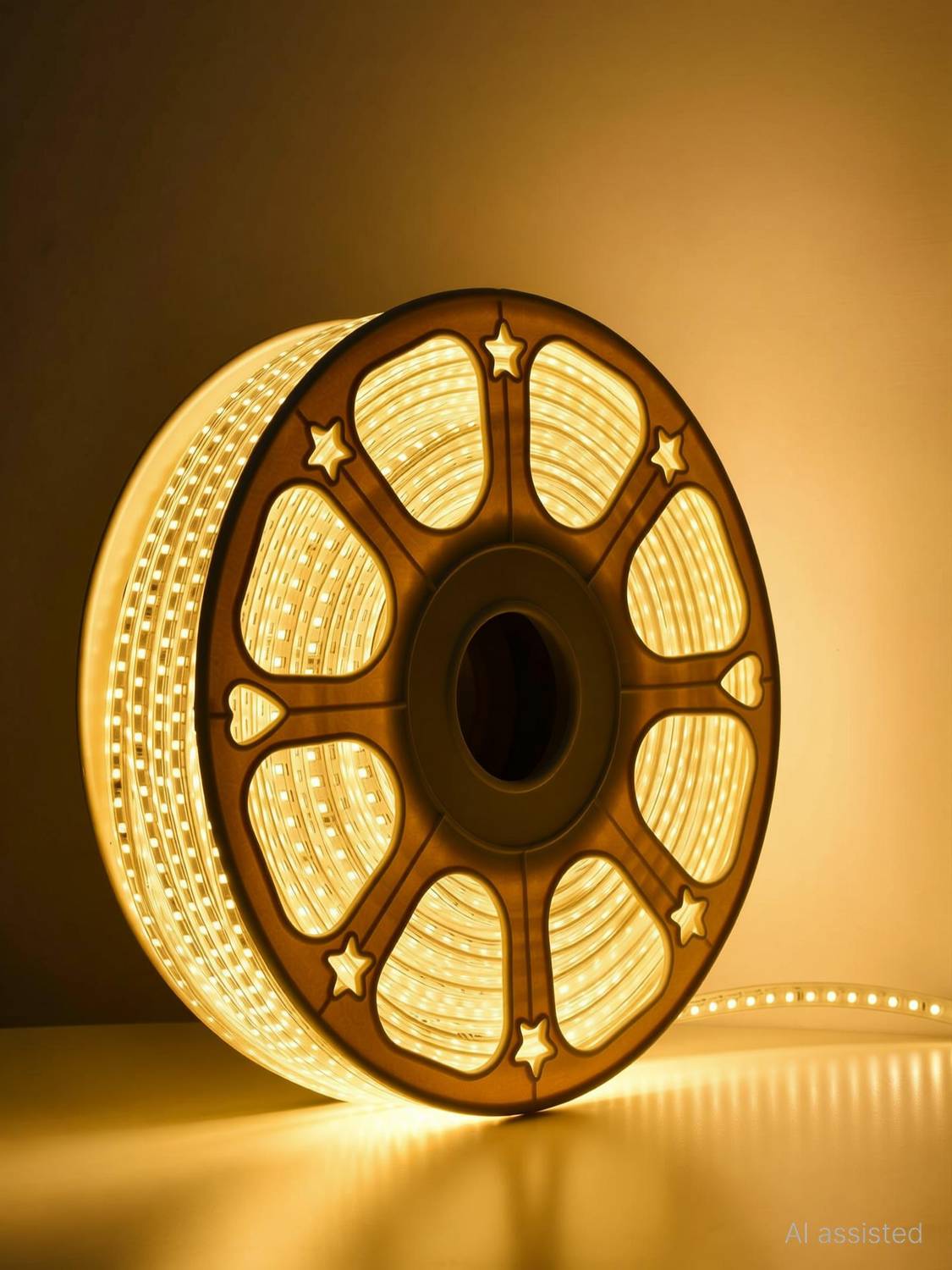 MPROW 1200 LEDs 10m Yellow Rice Lights Pack of 1 - Image 3