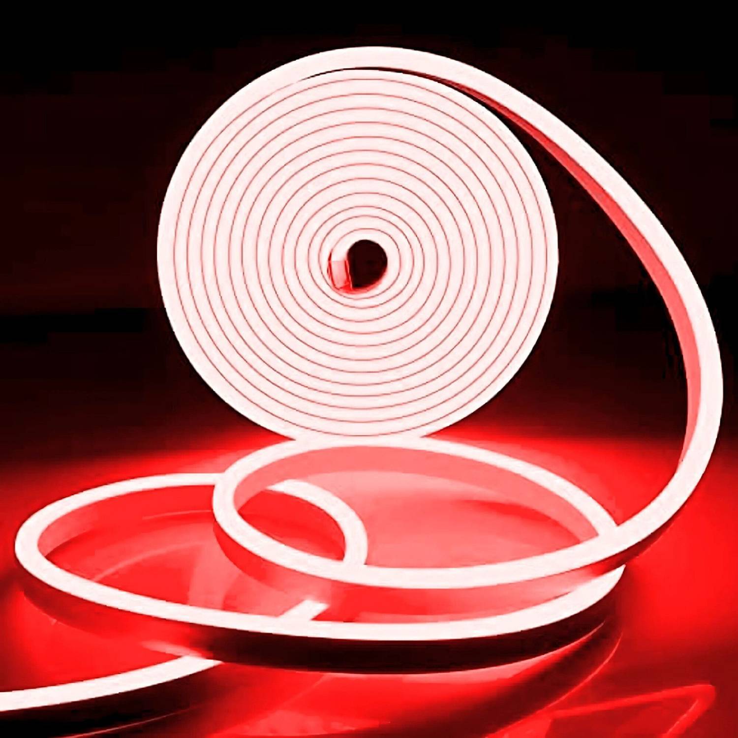 WBD 600 LEDs 5 m Red Steady Strip Rice Lights (Pack of 1)