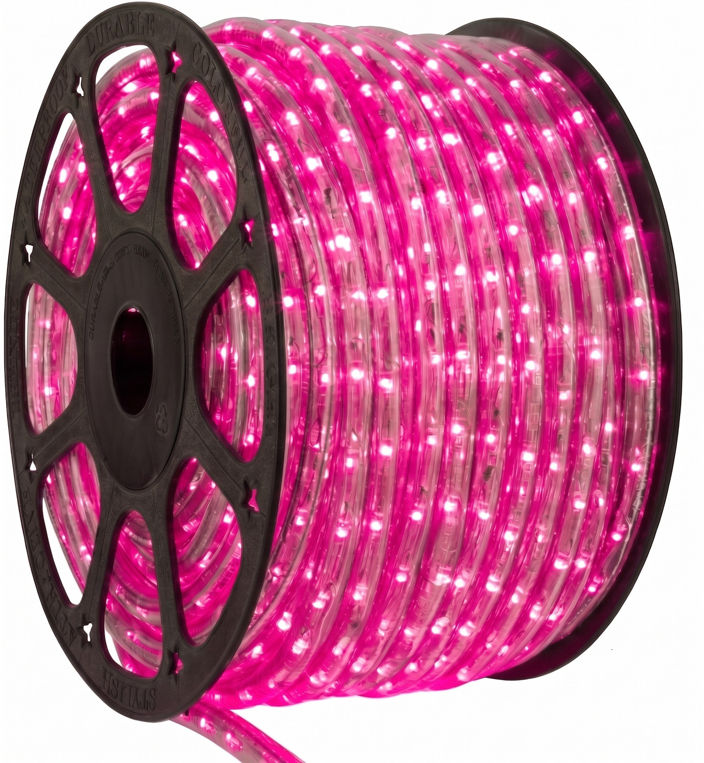Image of Peafowl Wholesale 1200 LEDs 10 m Pink Steady Strip Rice Lights (Pack of 1)