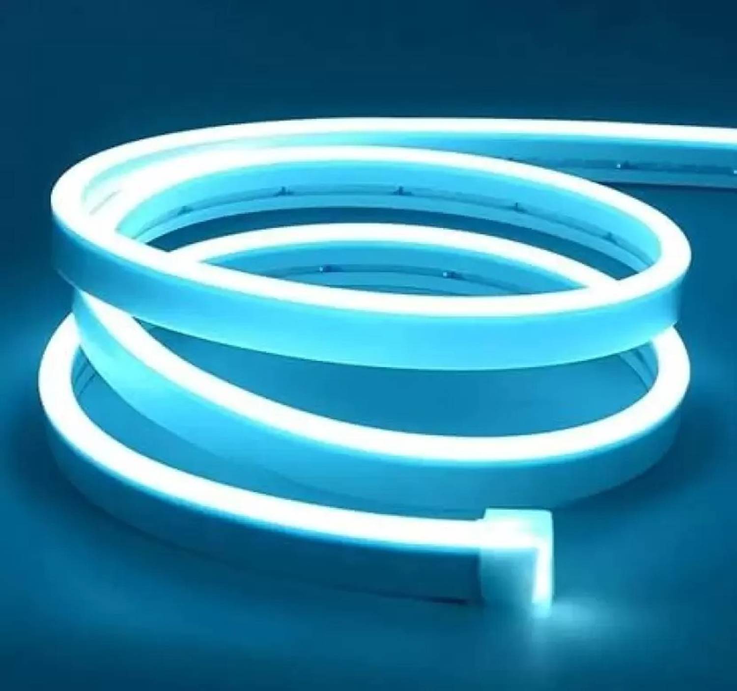 KCS Lite 500 LEDs 5 m Blue Steady, Flickering String Rice Lights