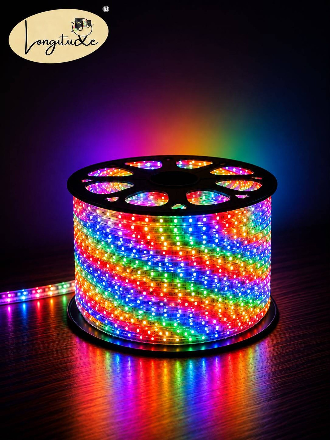 Image of Longitude 1200 LEDs 20 m Multicolor Steady Strip Rice Lights