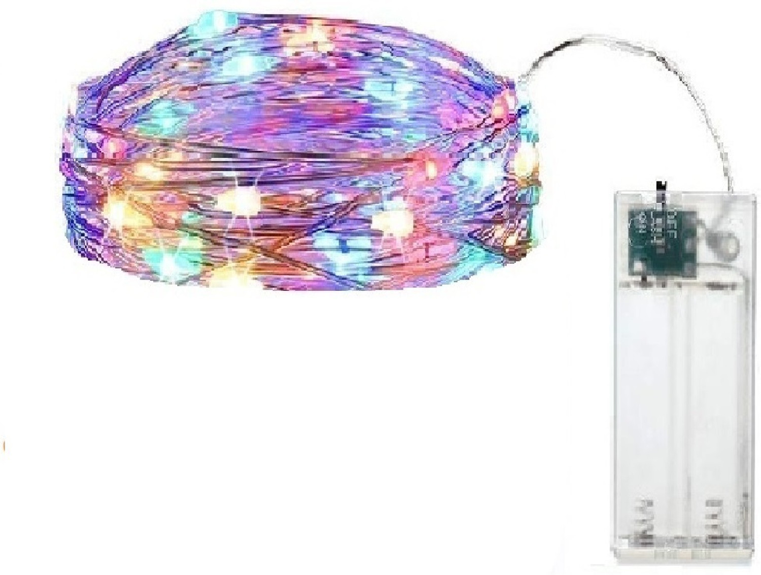 Image of Trendx 30 LEDs 3 m Multicolor Steady String Rice Lights