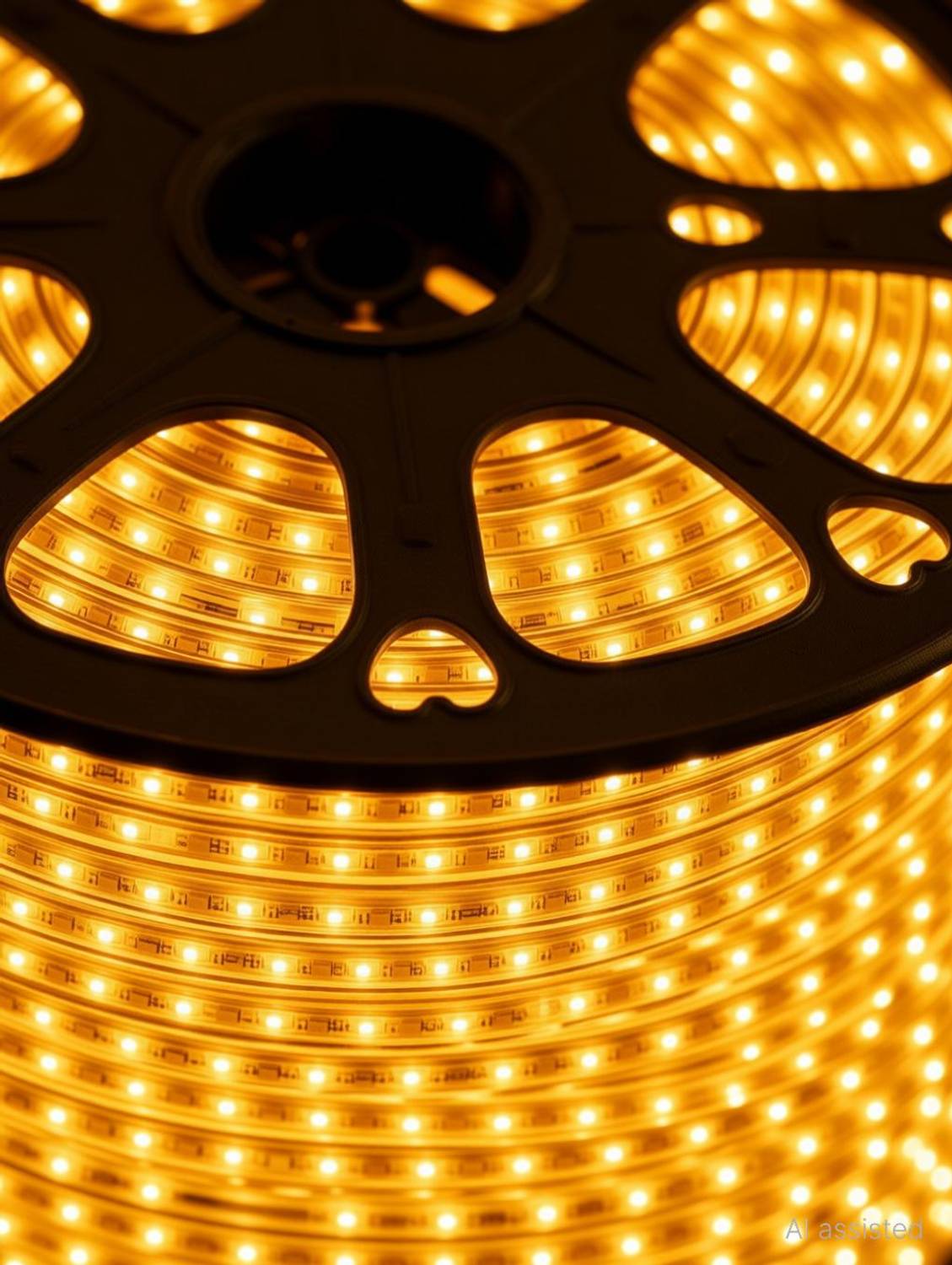 spark world 1200 LEDs 15m Yellow Rice Lights - Image 2