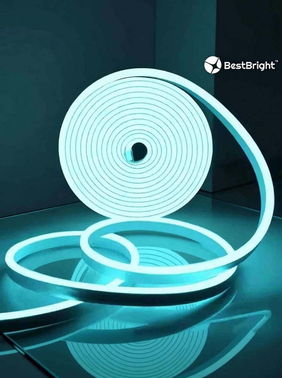 BestBright 600 LEDs 5m Blue, White Steady Strip Rice Lights - Image 5