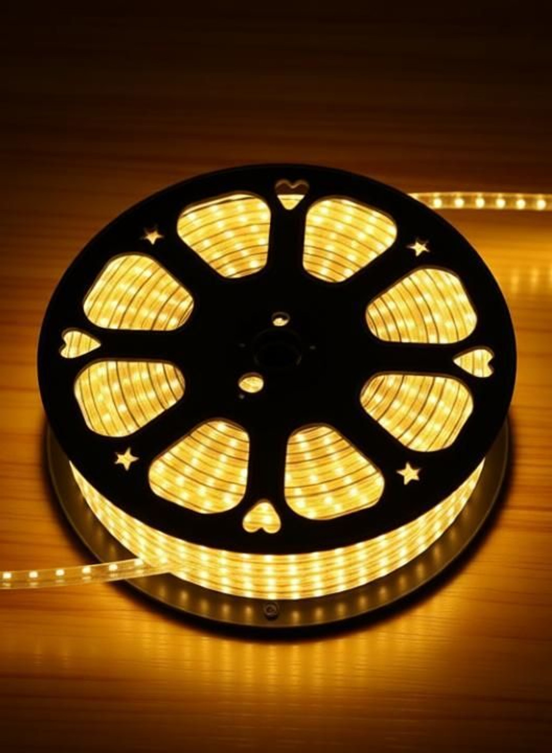 Image of AI SMART 6001 LEDs 51 m Gold Steady Strip Rice Lights