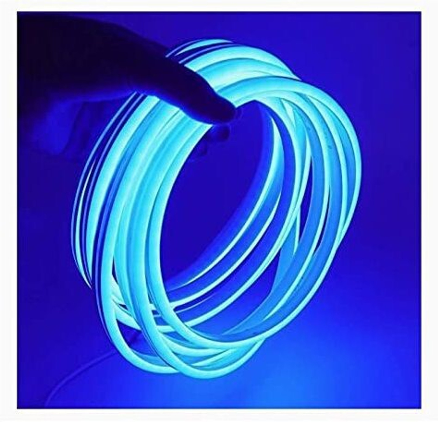 Image of Tip 'n' Top 600 LEDs 5 m Blue Steady Strip Rice Lights