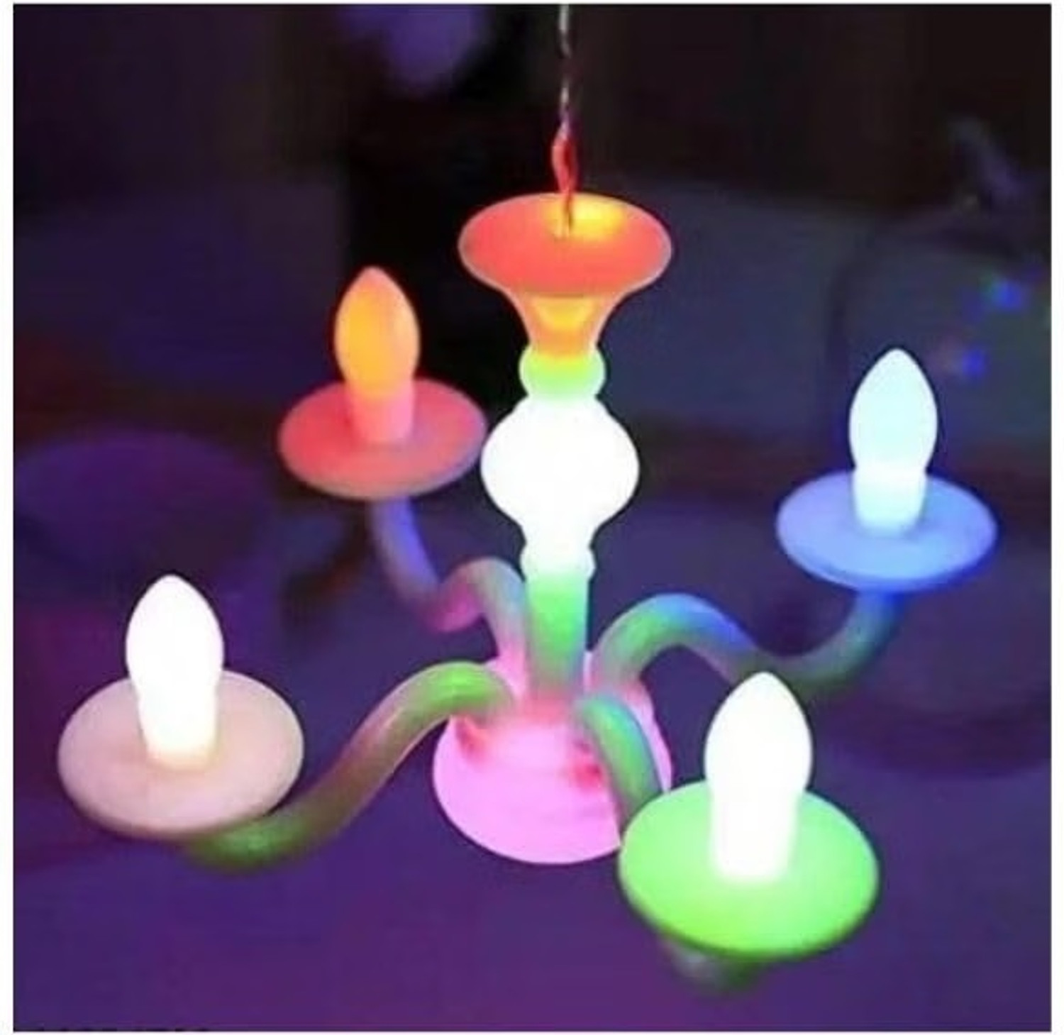 Image of KHIZAR 108 LEDs 3 m Multicolor Color Changing String Rice Lights (Pack of 1)