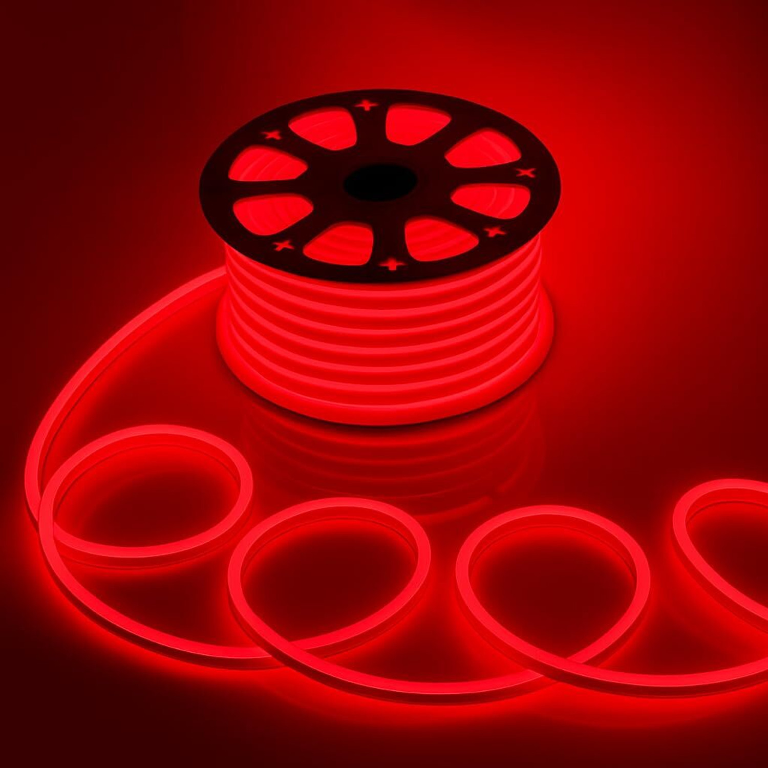 Image of KAVORA 600 LEDs 5 m Red Steady Strip Rice Lights