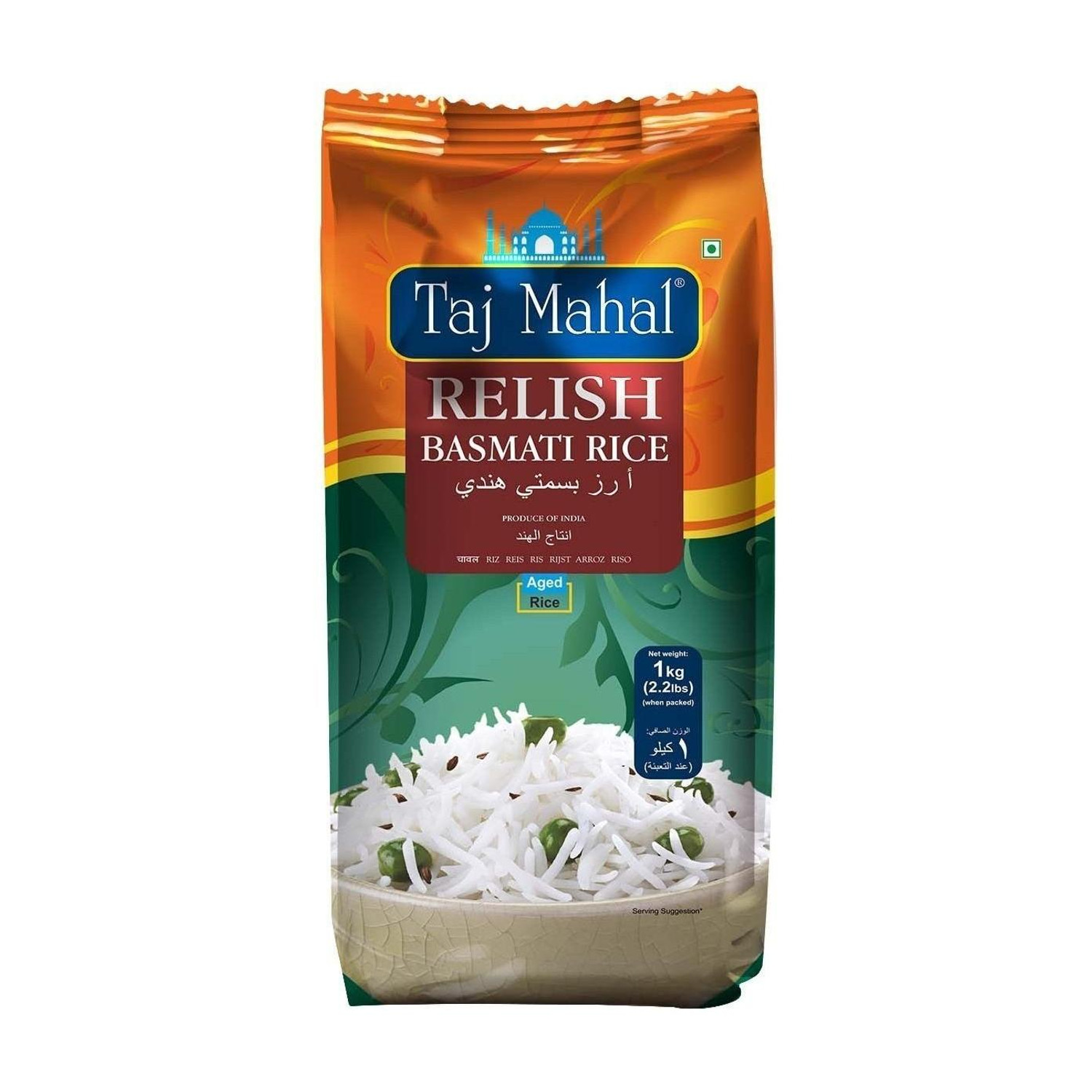 Image of Taj Mahal Relish Basmati Rice (Long Grain, Steam)