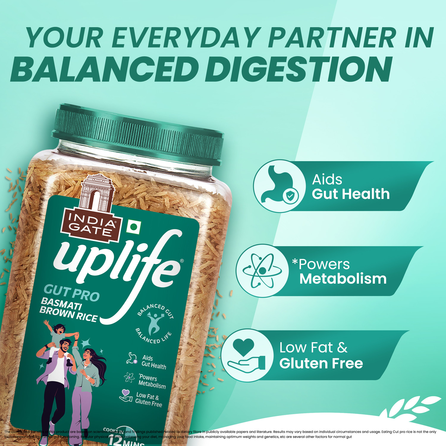 Image of INDIA GATE Brown Brown Basmati Rice (Long Grain)