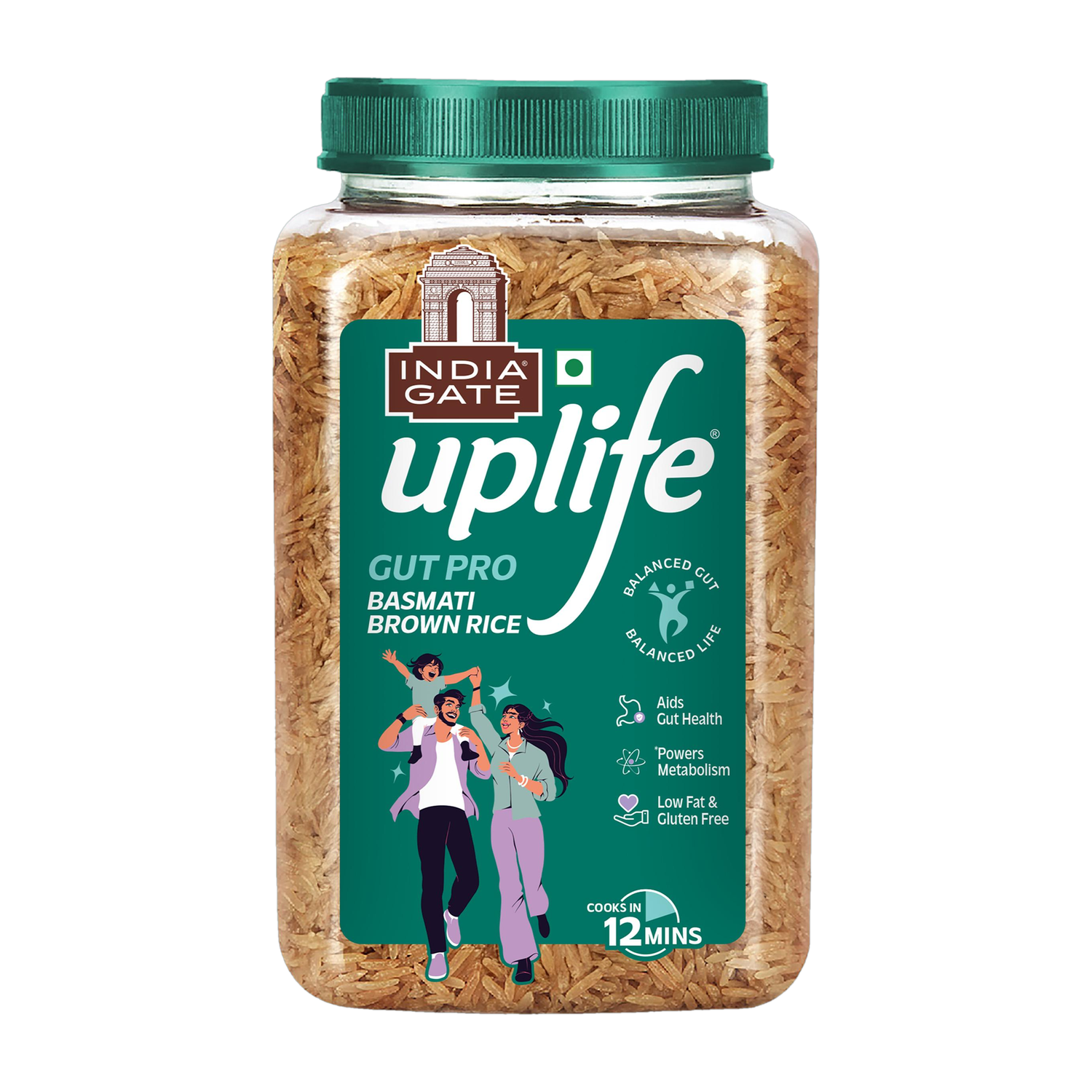 Image of INDIA GATE Brown Brown Basmati Rice (Long Grain)