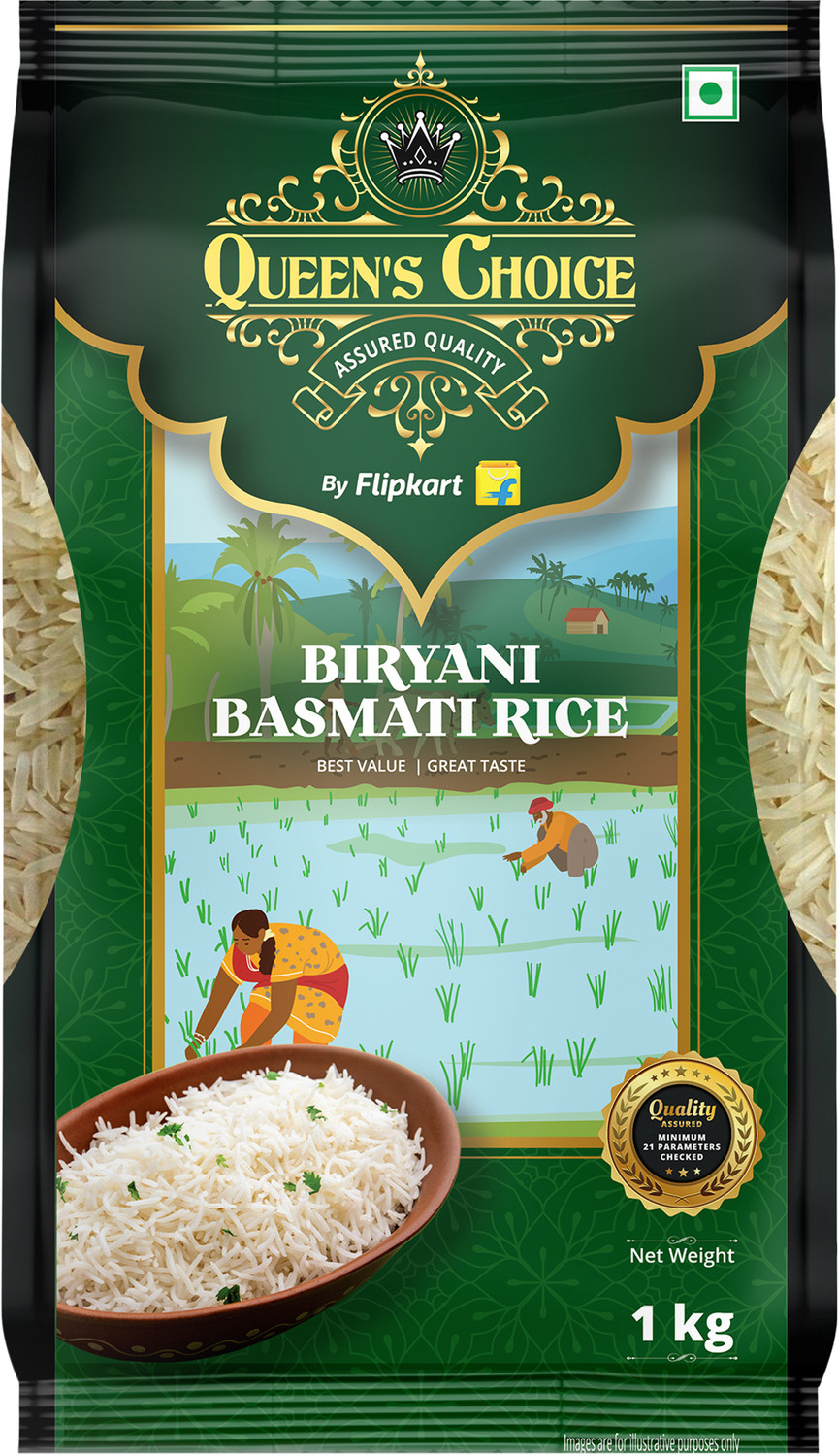 Image of Queen's Choice Biryani Basmati Rice by Flipkart Grocery