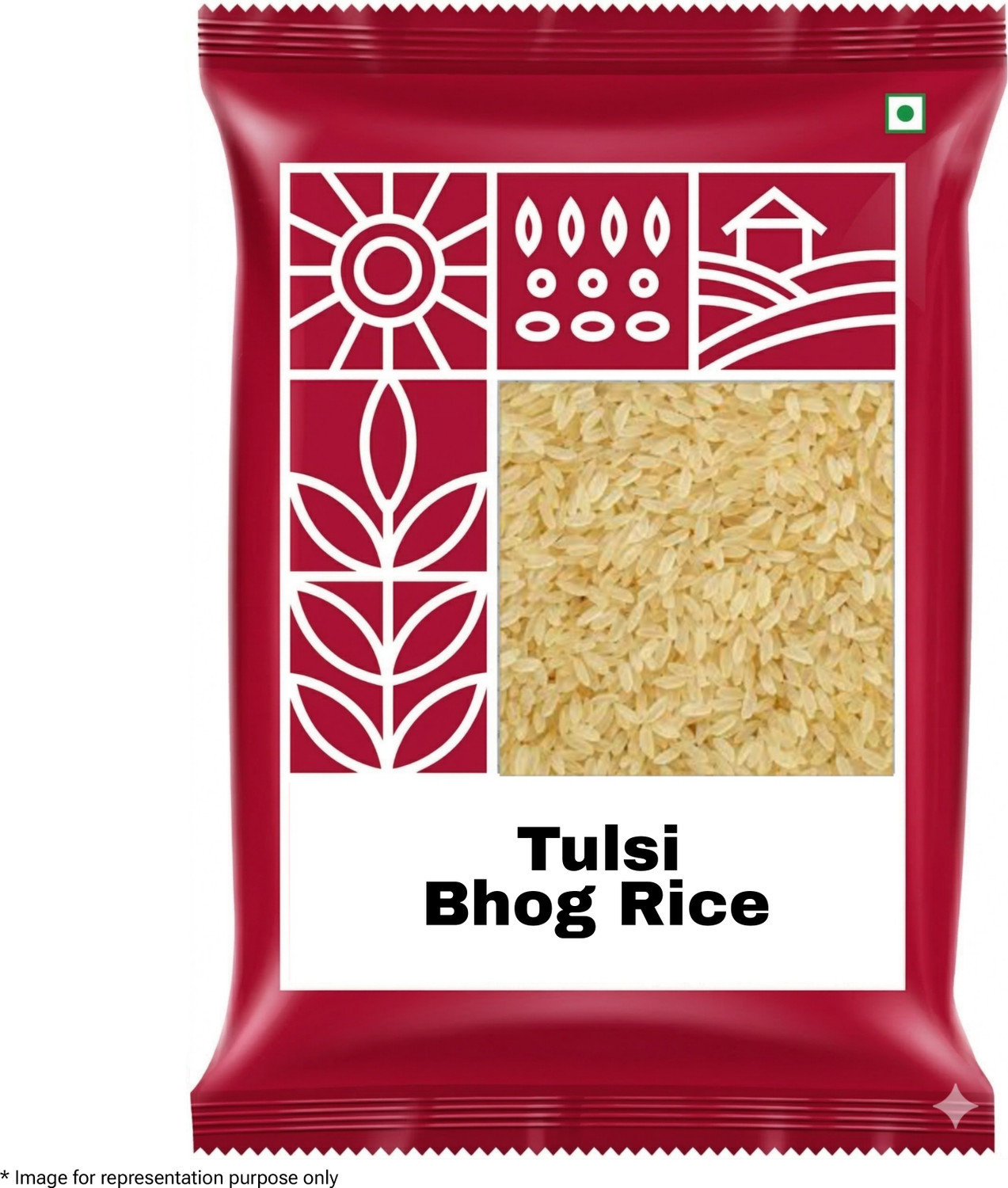 Image of Tulsi Bhog Boiled Rice (Medium Grain)