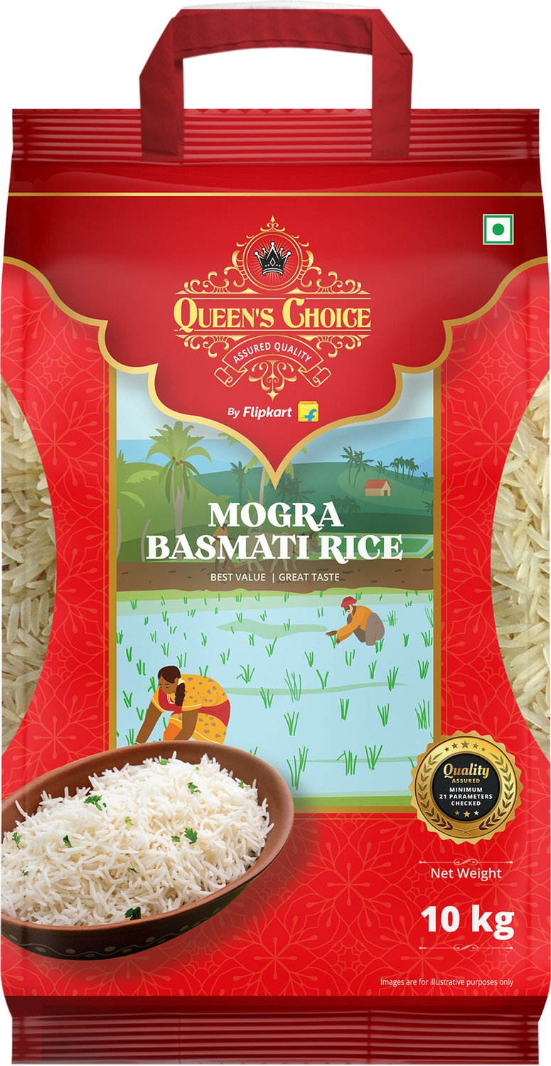 Image of Queen's Choice MOGRA BROKEN Basmati Rice by Flipkart Grocery