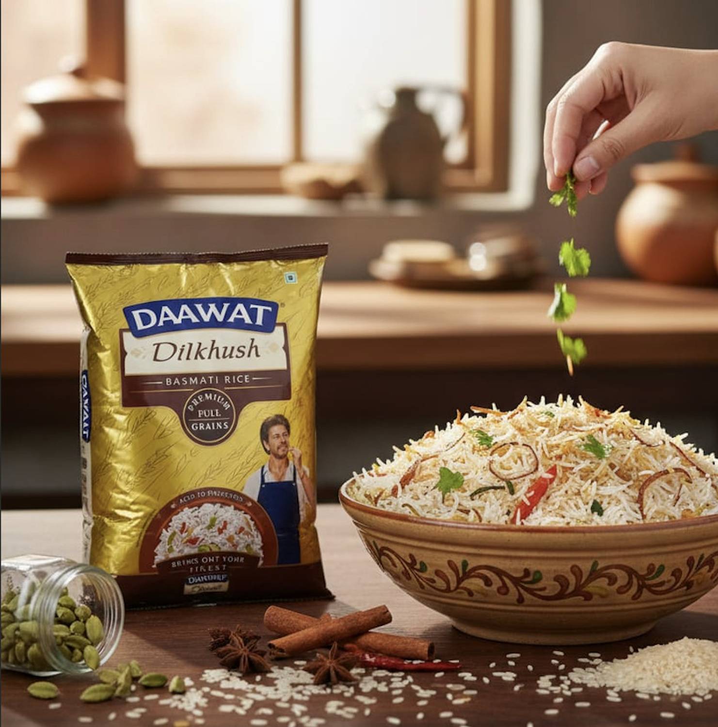Daawat Dilkhush Basmati Rice 1kg - Image 4
