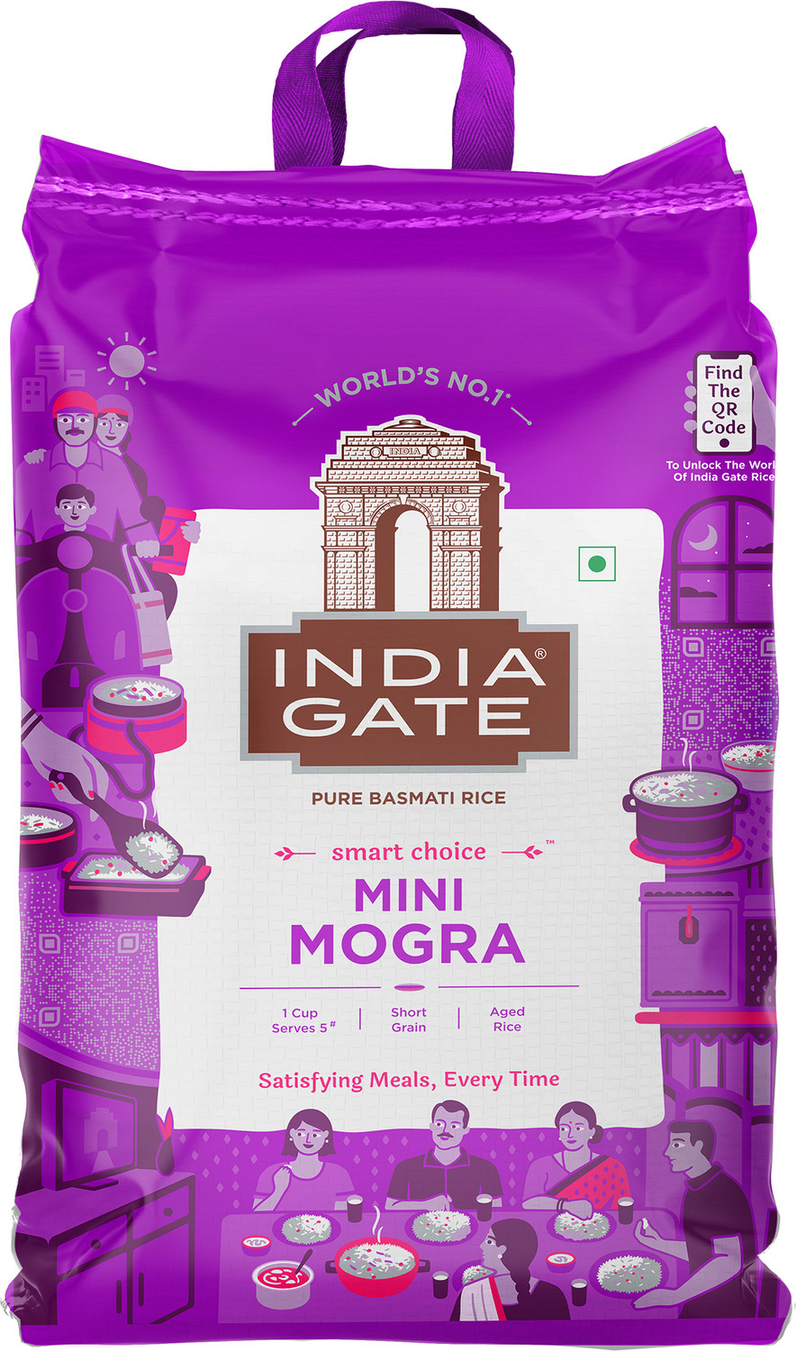 Image of INDIA GATE Mogra Basmati Rice (Polished)