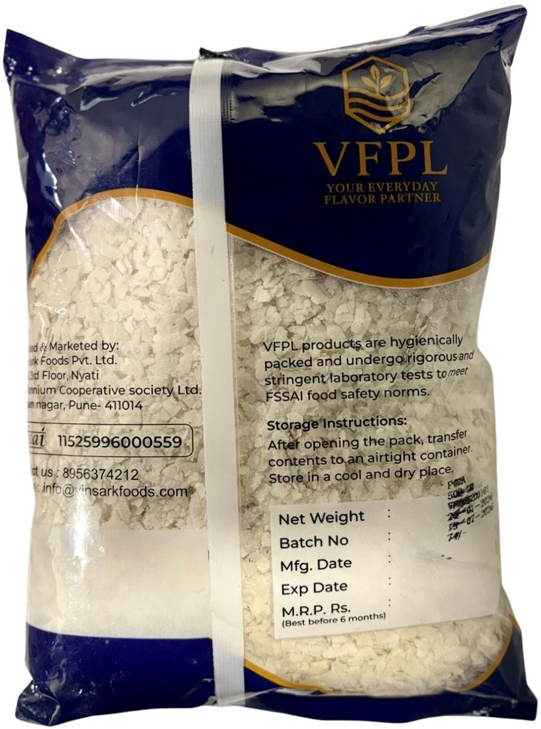 Image of VFPL Premium Quality Fresh Poha Healthy Daily Breakfast Choice Poha