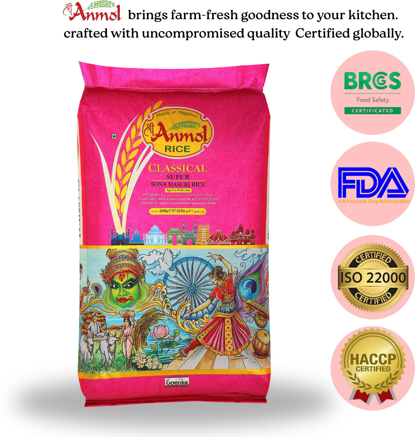 Image of Sri Anmol Classical Super Sona Masoori Rice