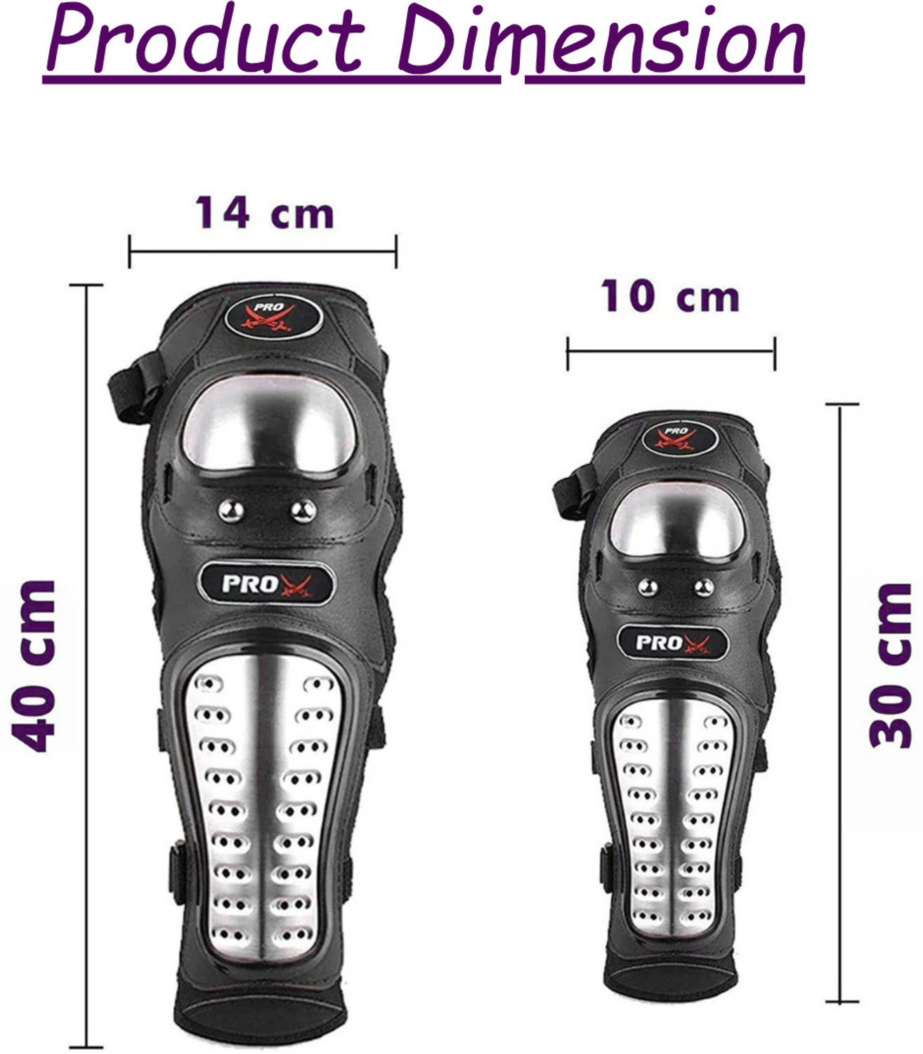 Image of KILLERRYDER Alloy Steel Protective Guard Set Armor M Black