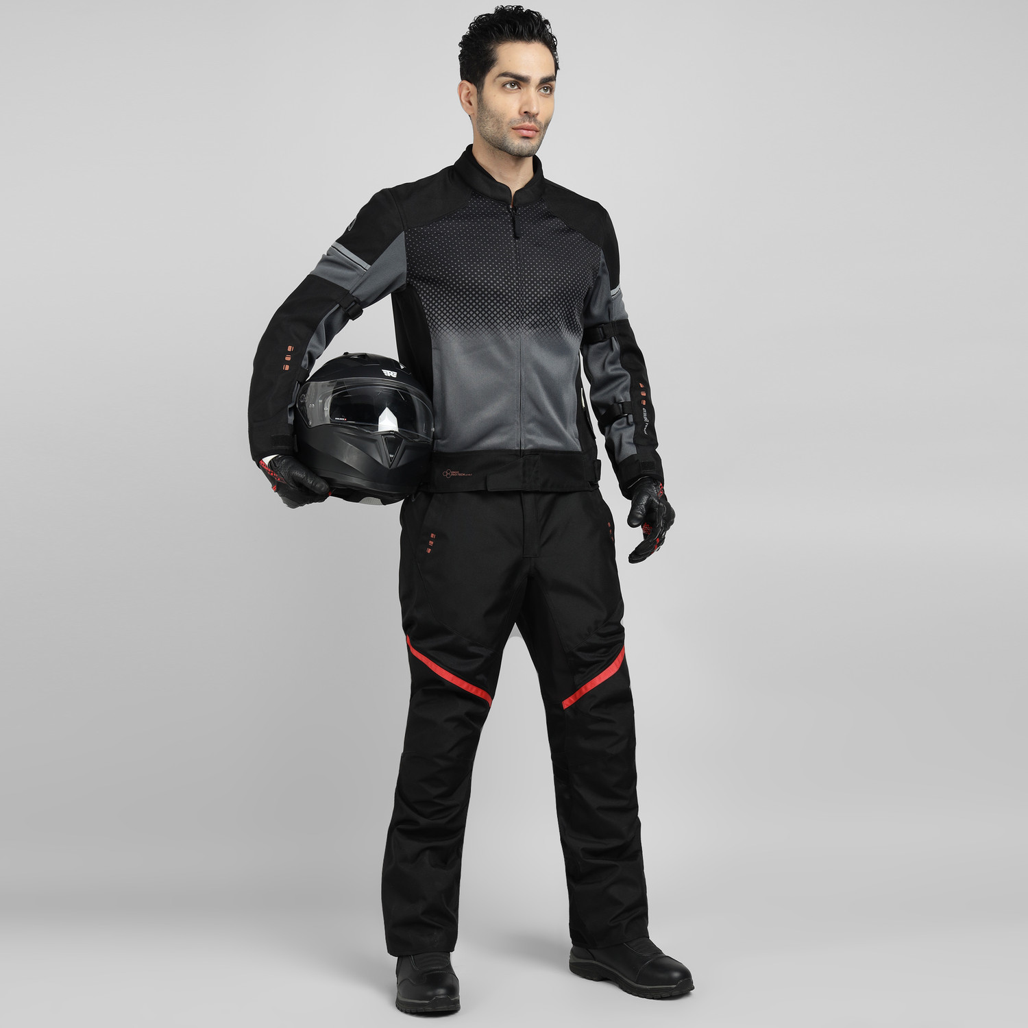 Image of Royal Enfield High Street Eco Urban Riding Jacket | Shoulder, Elbow, Chest and Back Armours Riding Protective Jacket