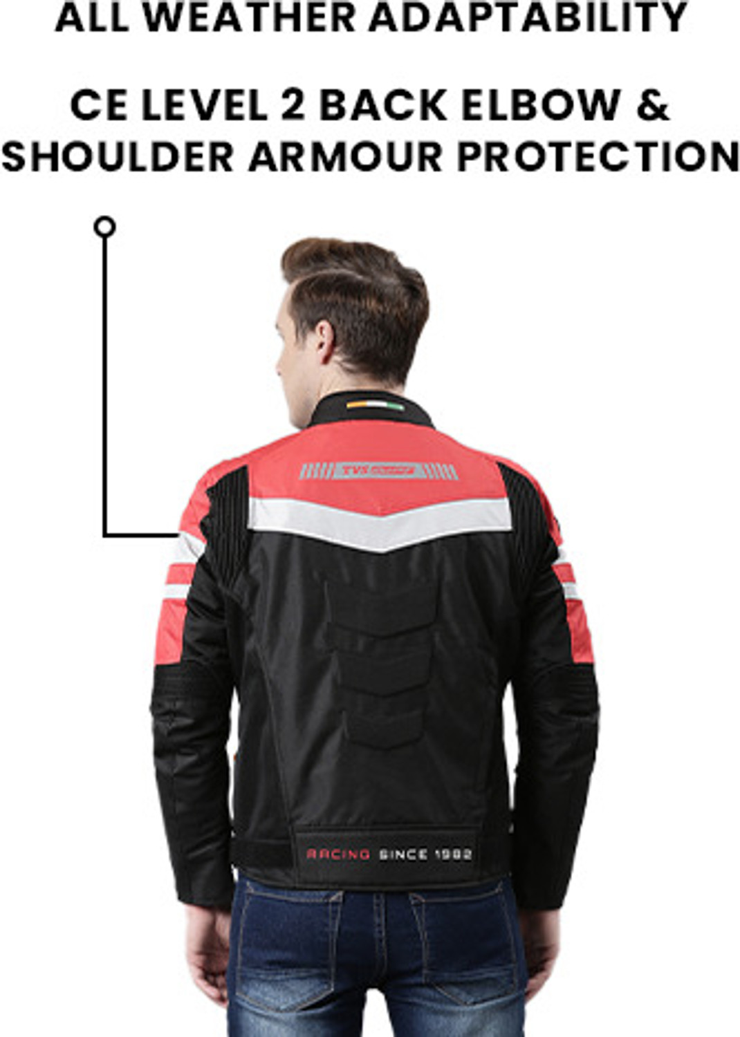 Image of TVS Racing Challenger Riding Protective Jacket