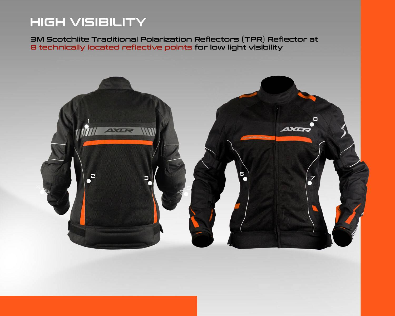 Axor Diva Riding Protective Jacket Black - Image 4