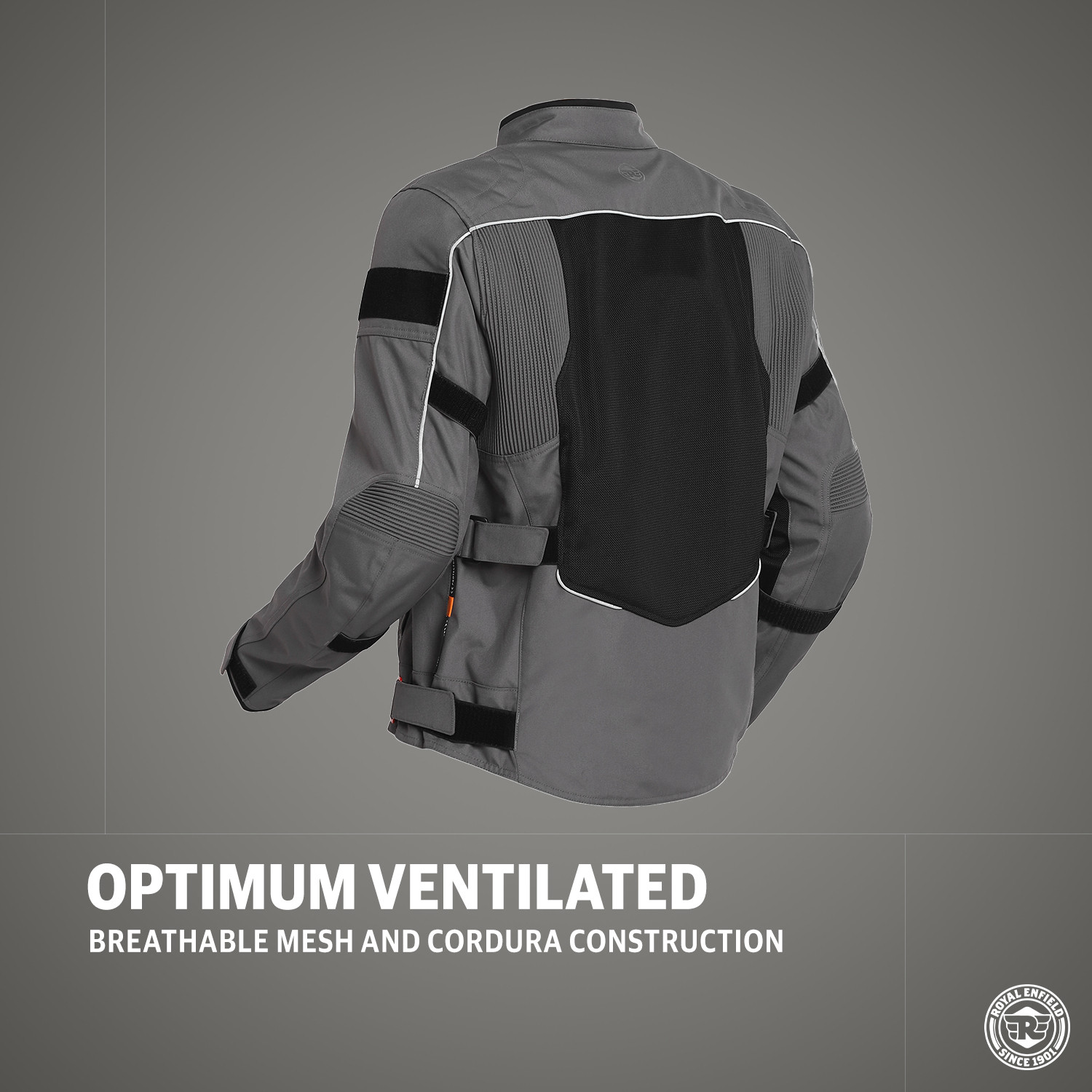 Image of Royal Enfield Explorer V4 Riding Jacket with Back, Shoulder & Elbow Armors and Rain Jacket Riding Protective Jacket