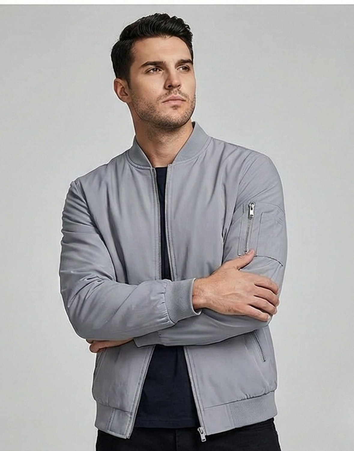 Image of IANDT I&T-CB-E22-23-GREY Riding Protective Jacket