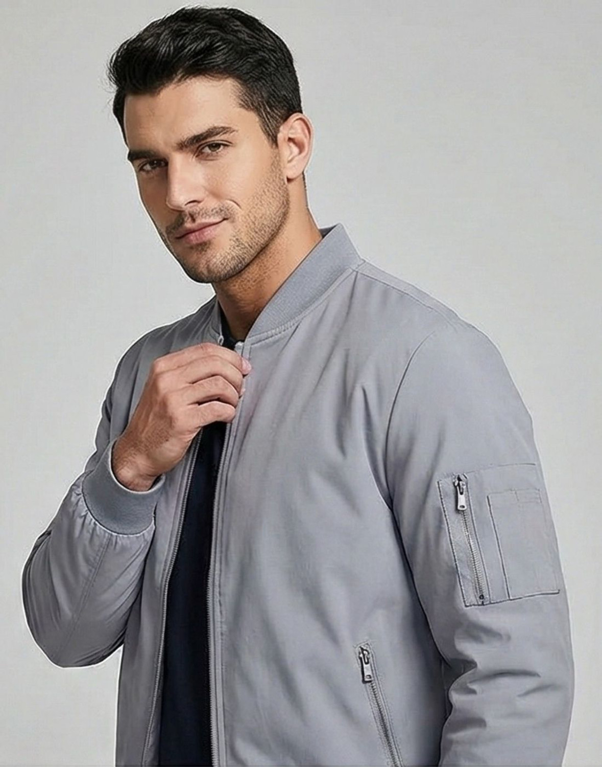 Image of IANDT I&T-CB-E22-23-GREY Riding Protective Jacket