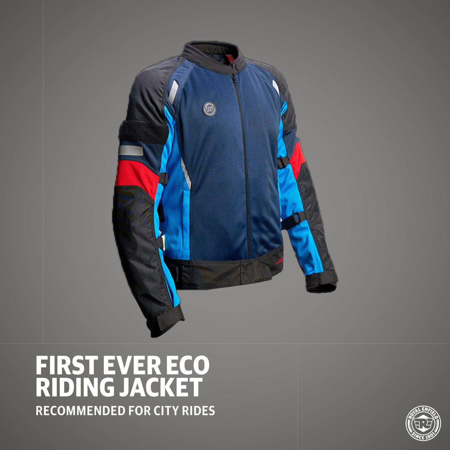 Image of Royal Enfield Streetwind ECO Riding Protective Jacket