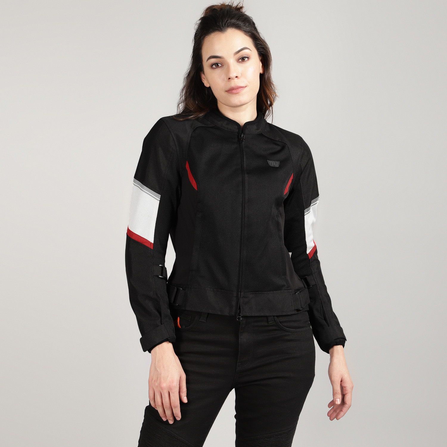 Image of Royal Enfield Streetwind Eco V2 Women Sustainable | CE Level 2 Shoulder & Elbow Armors Riding Protective Jacket