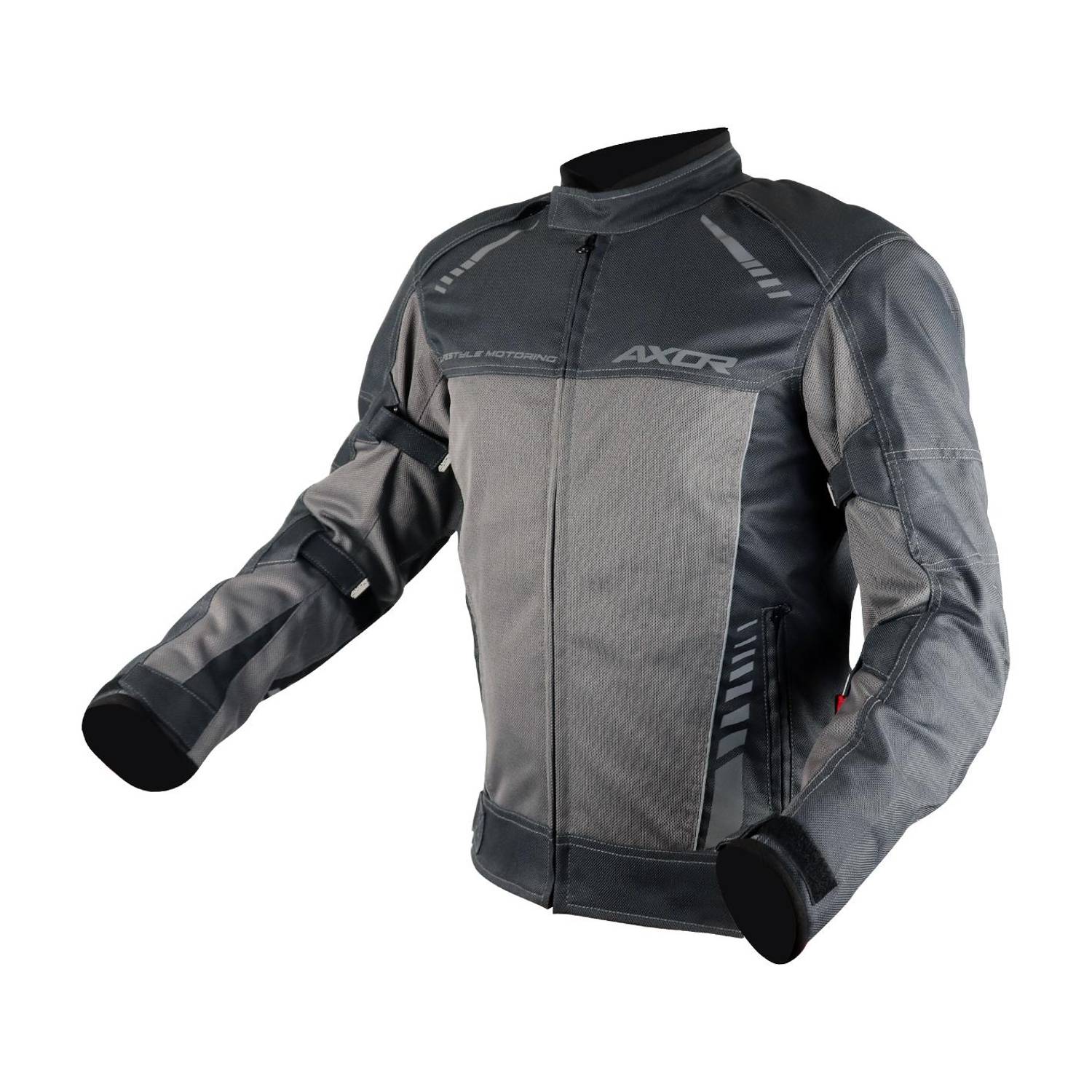 Axor AXR-NIMBUZ-GR-S Riding Protective Jacket Gray - Image 1